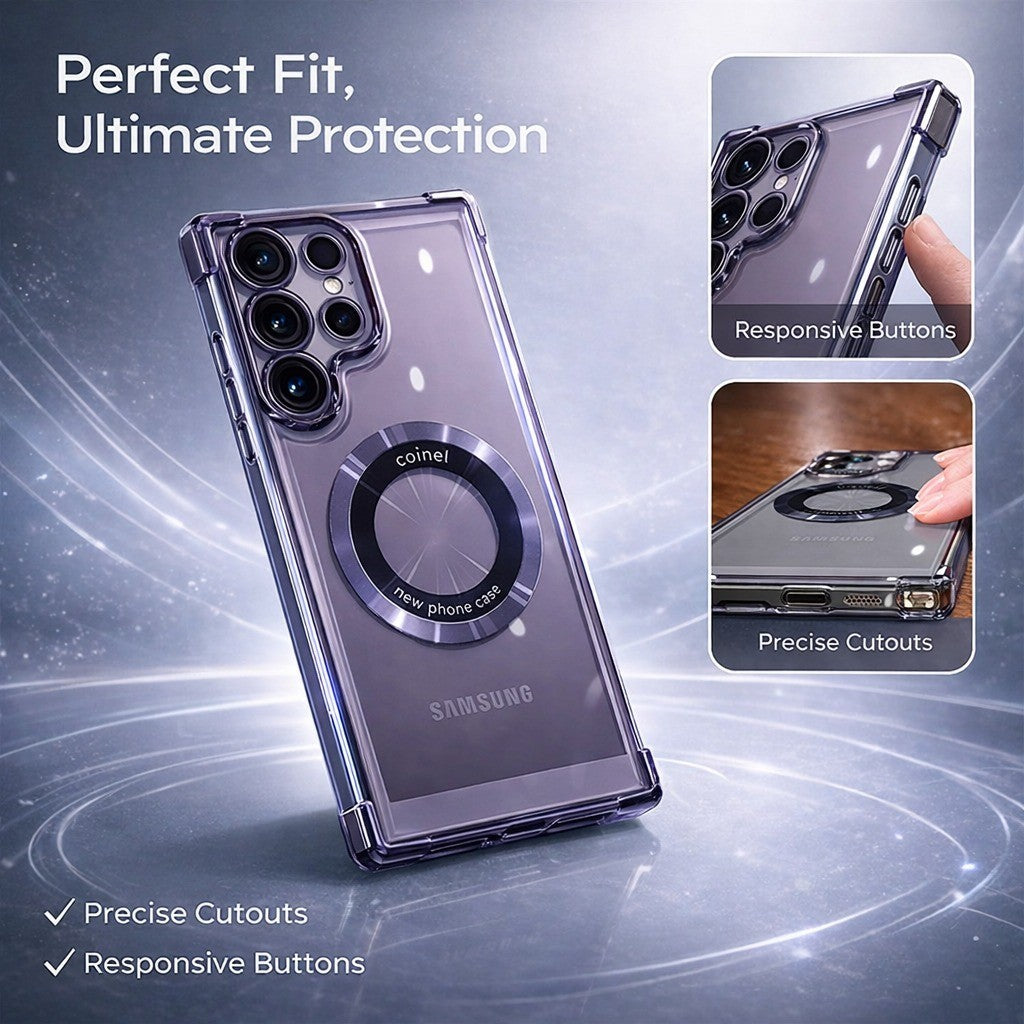 For Samsung Galaxy S26 Series MagSafe Bumper Shockproof Case - detail image 5