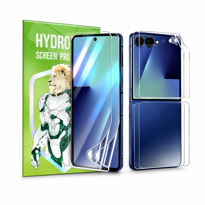 2 Sets For Samsung Galaxy Z Flip 8 Hydrogel Full-Cover Screen Protector - image 1
