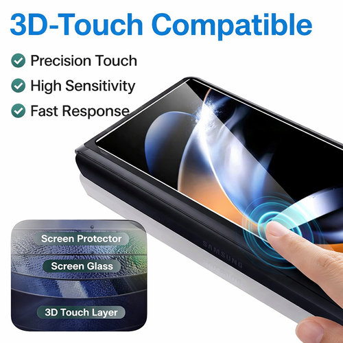 Tempered Glass Screen & Camera Protector for Samsung Galaxy Z Fold 8 & Z Fold 8 Ultra - image 4