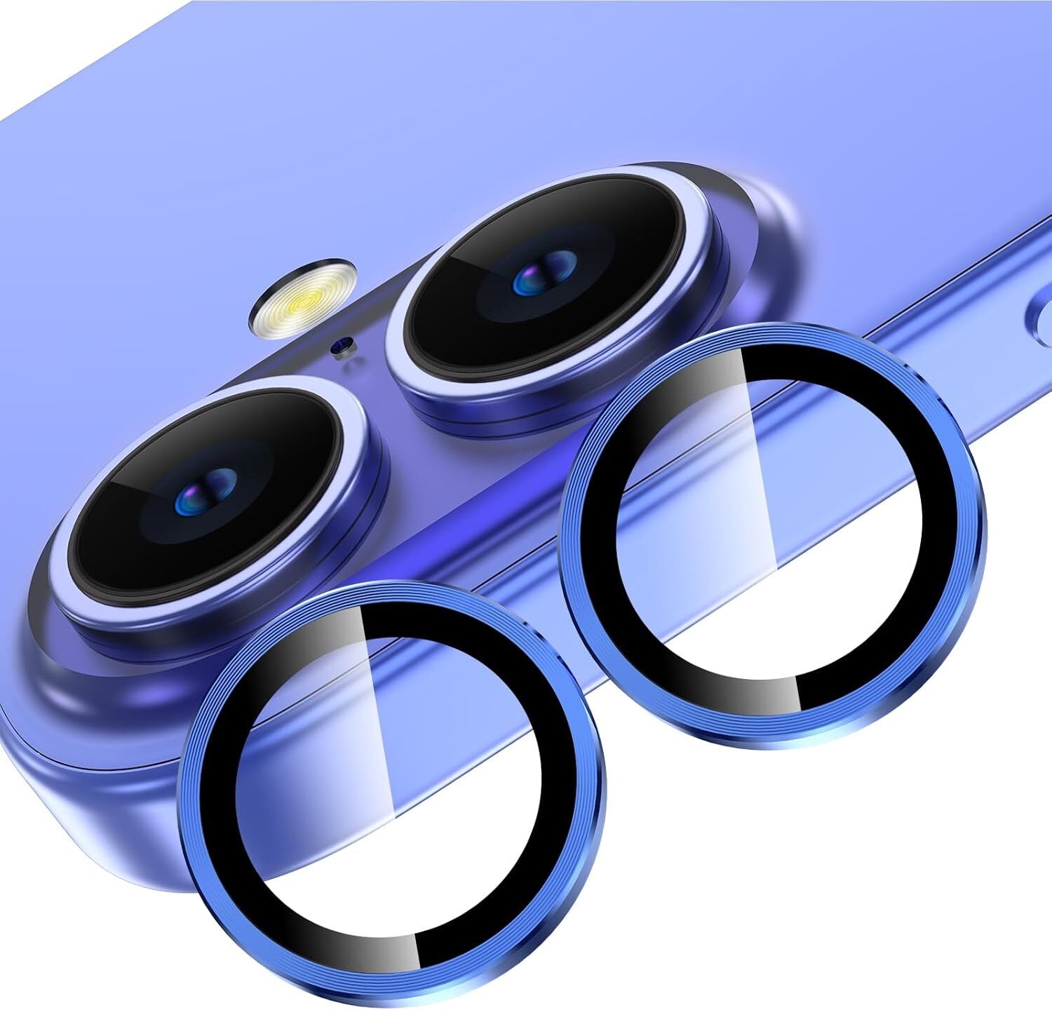 MAXSHIELD For iPhone 17 Pro Max Metal Ring Camera Lens Protector