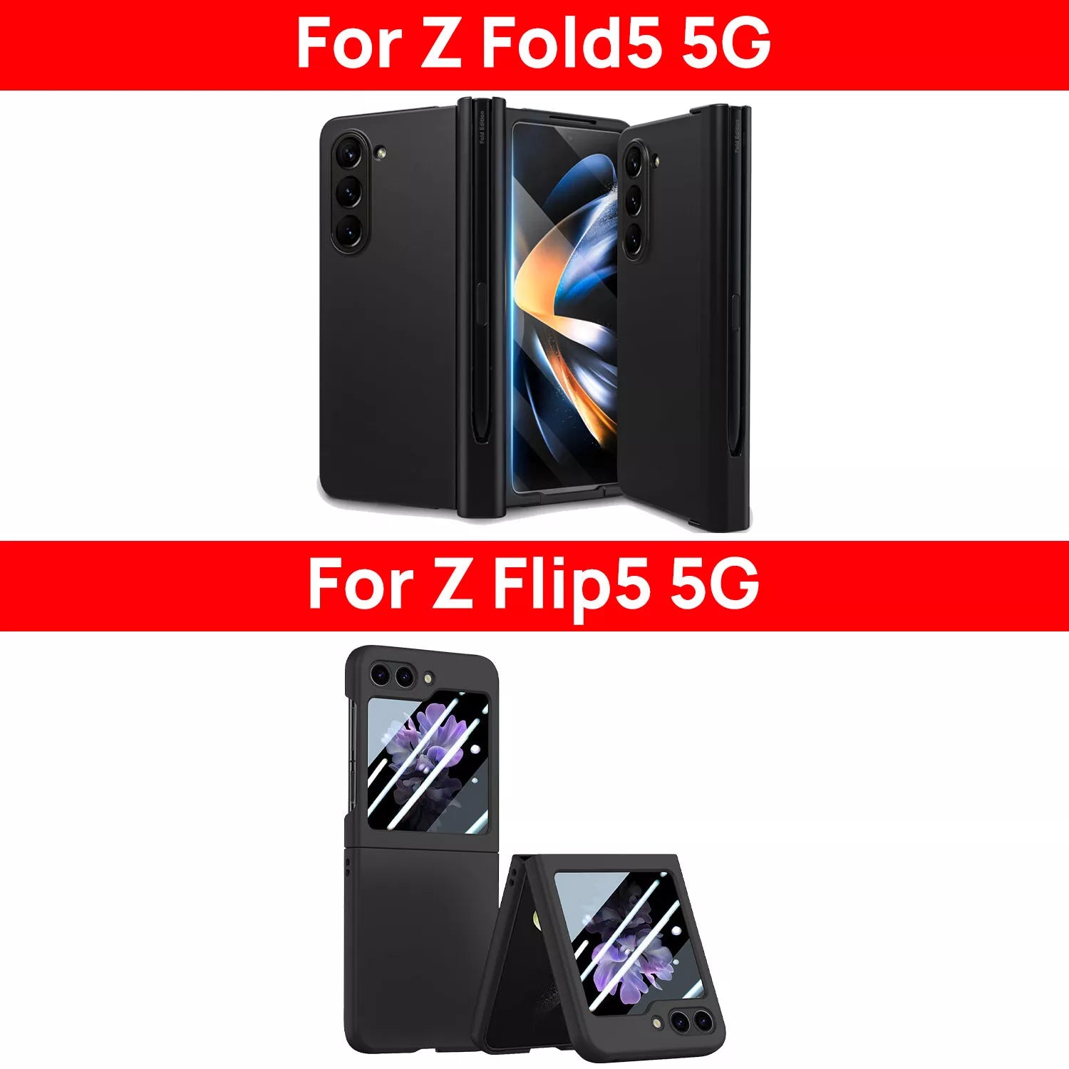 For Samsung Galaxy Z Fold 6 Flip6 Case Shockproof Rugged Holder Cover