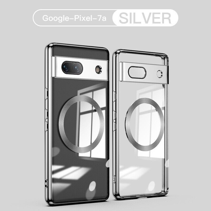 For Google Pixel 9 Pro XL Magnetic Mag Safe Case Clear Shockproof Case Cover