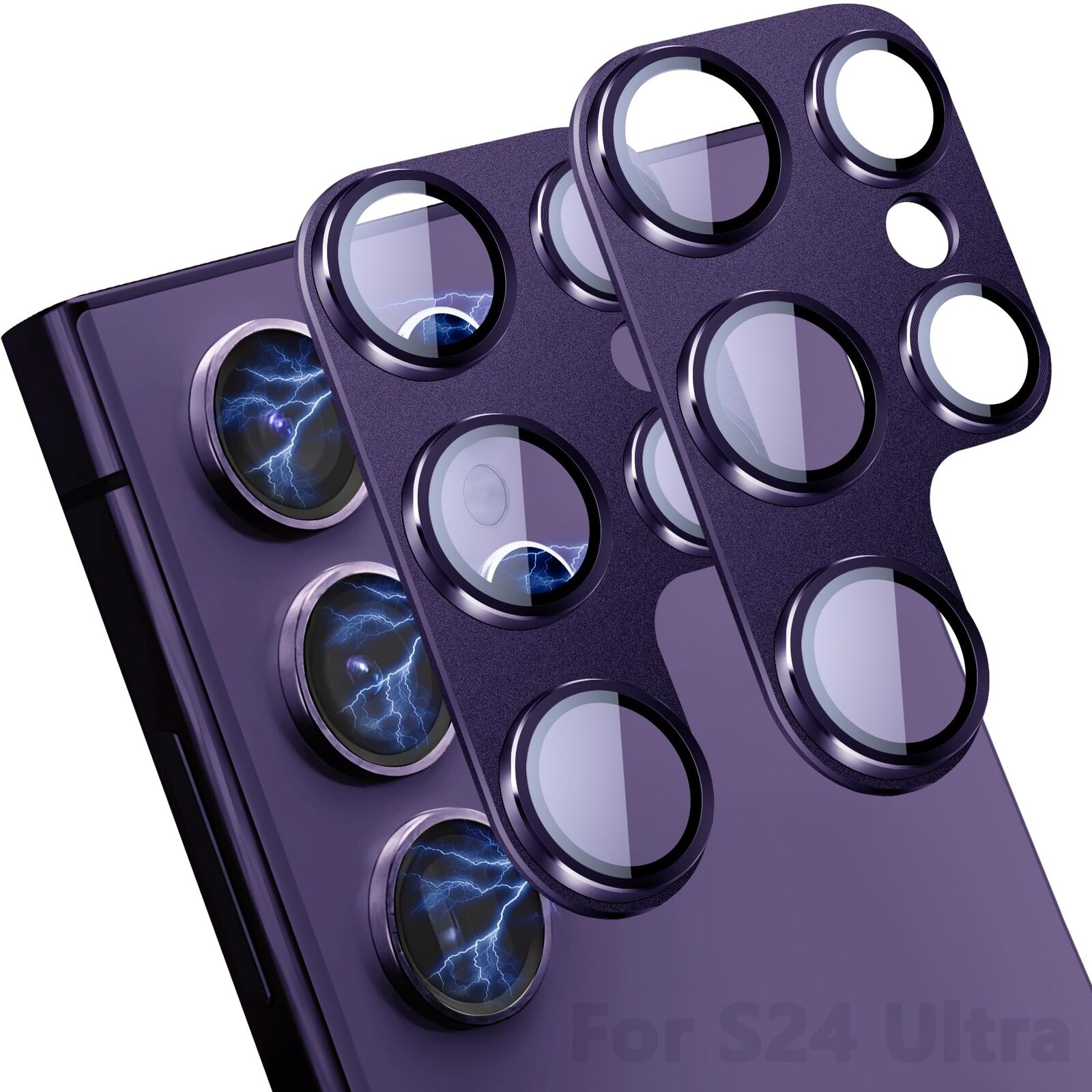 For Samsung Galaxy S24 Plus Ultra 5G Camera Metal Lens Protector