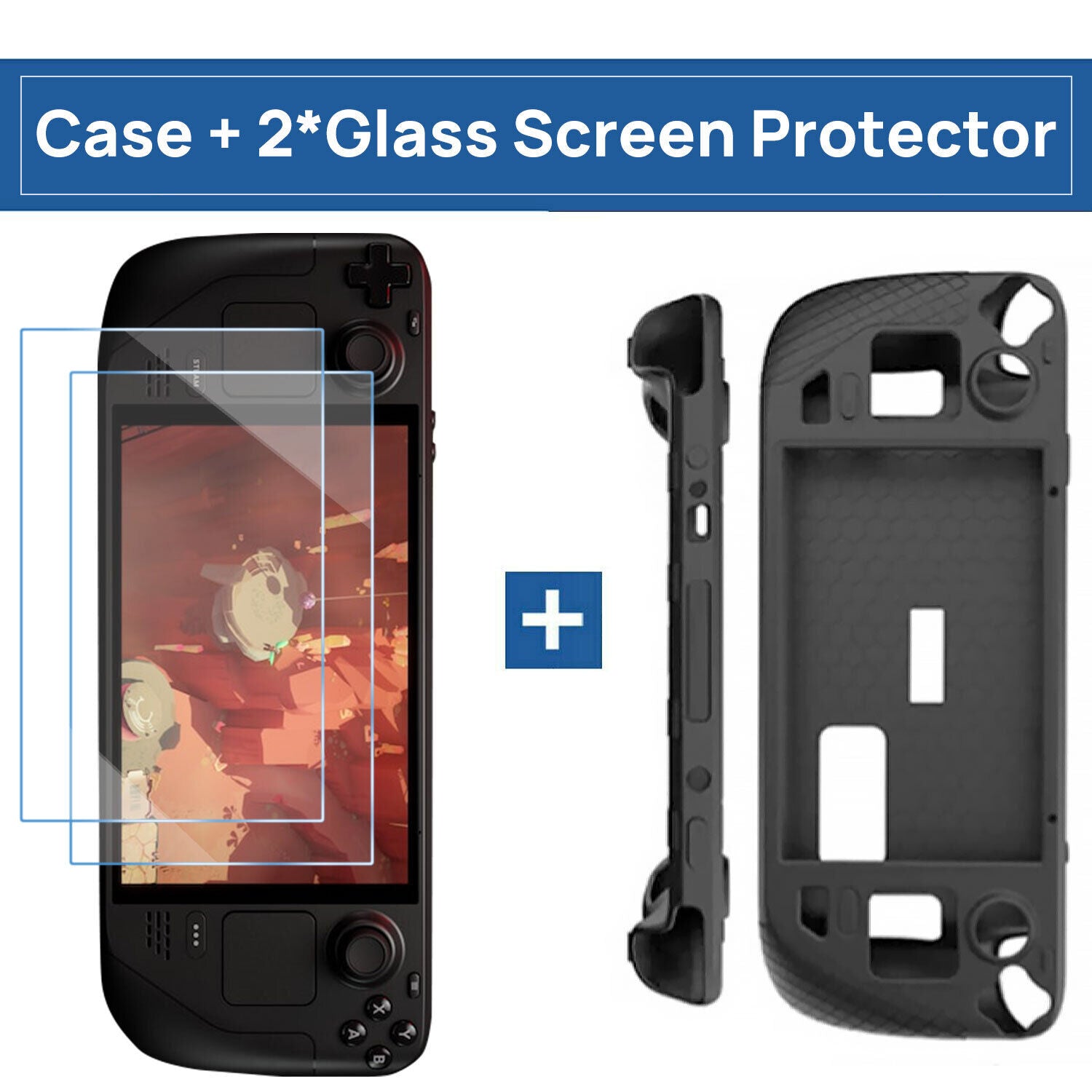 For Valve Steam Deck OLED Soft Case Handheld Game Console Protective Cover