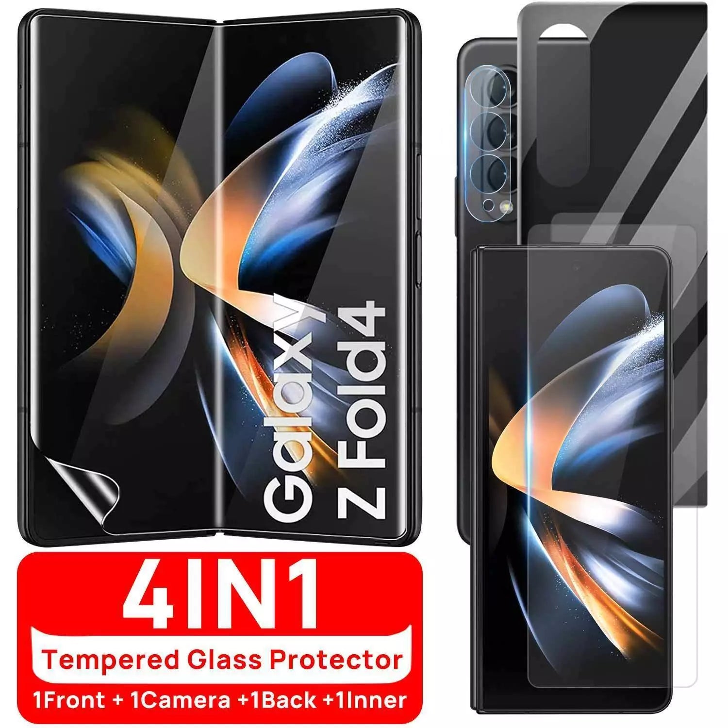 MAXSHIELD For Samsung Galaxy Z Fold 6 5G Glass Screen Lens Camera Protector