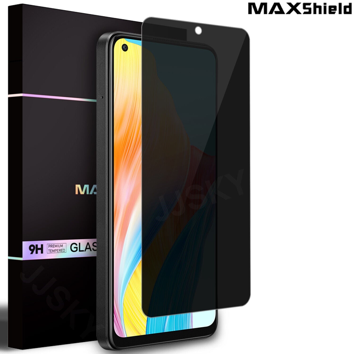 MAXSHIELD Privacy Glass Screen Protector For OPPO A79 A78 A18 A38 A98 Reno 10 5G