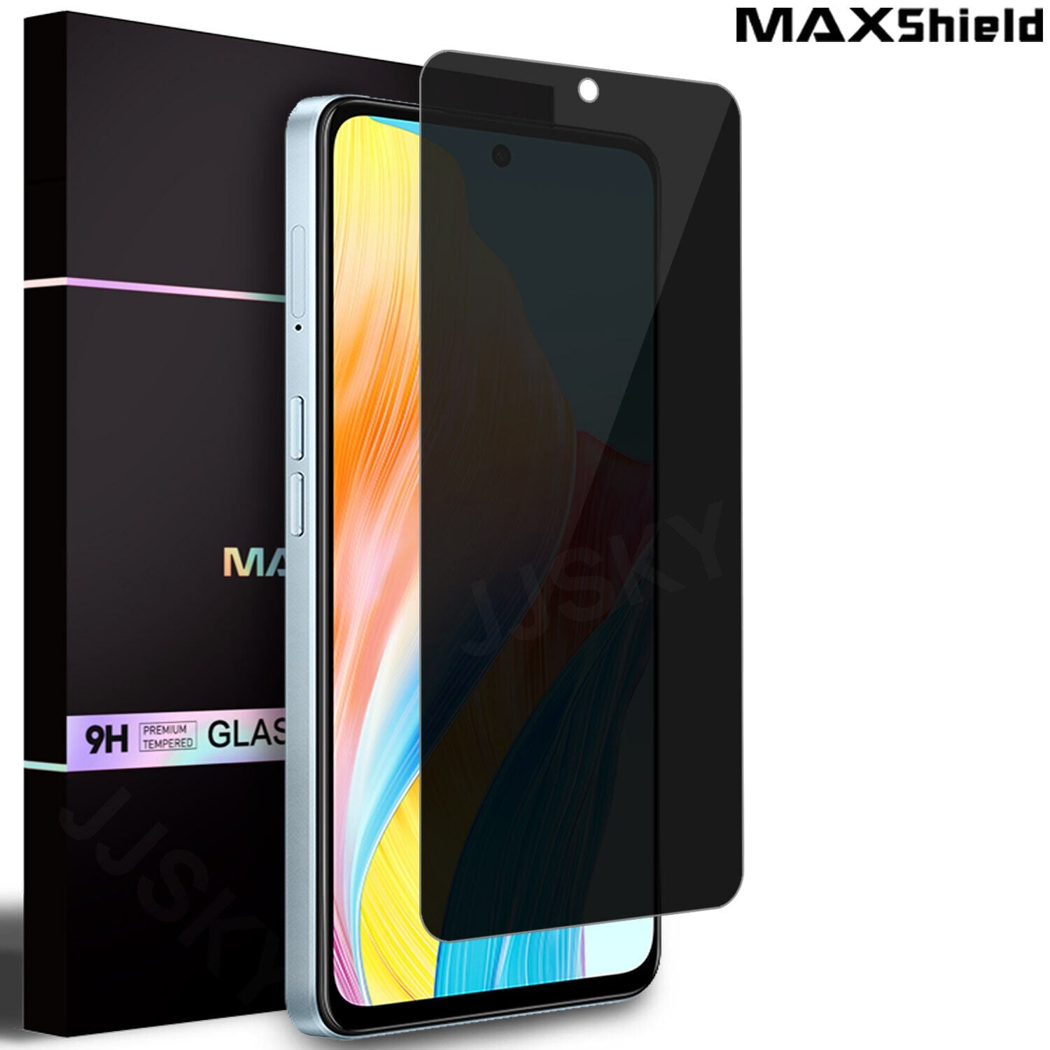 MAXSHIELD Privacy Glass Screen Protector For OPPO A79 A78 A18 A38 A98 Reno 10 5G