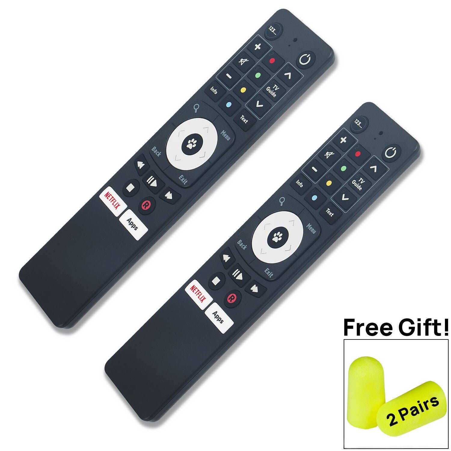 Remote Control For Fetch TV, Fetch Mini 4K, Mighty PVR, Mini & Gen 2 Set Top Box