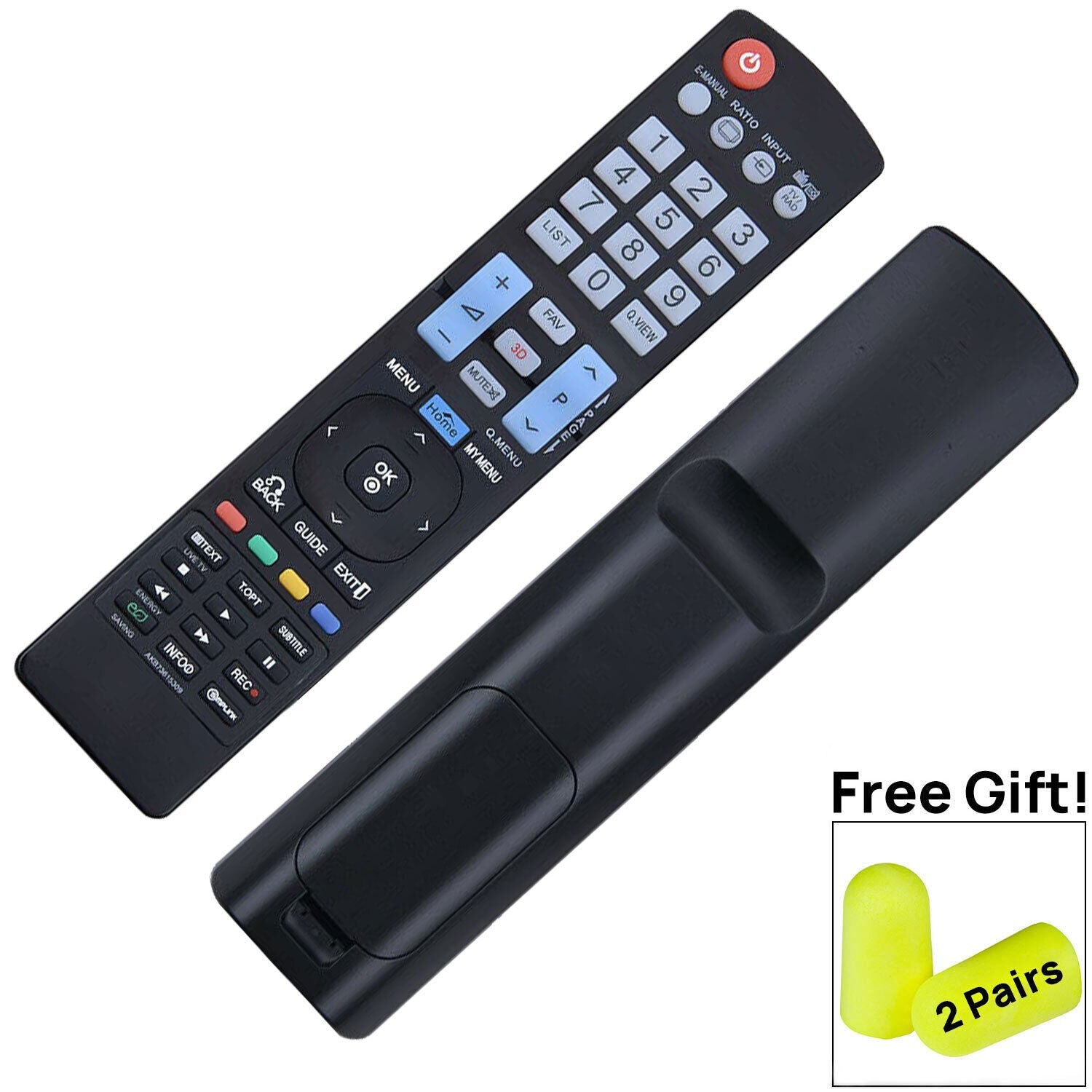 New Genuine LG TV Remote Control Replacement For 3D HDTV LED LCD Years 2000-2024