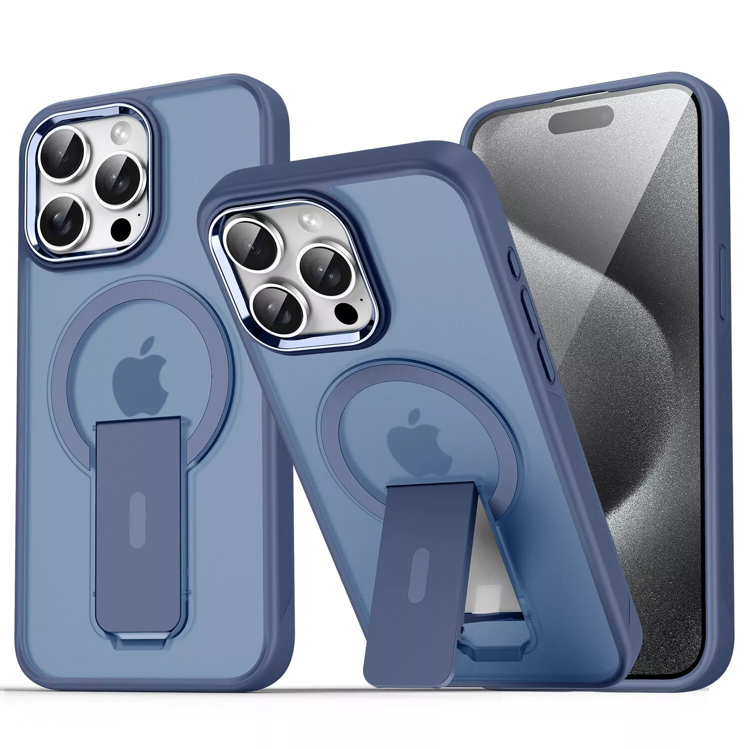 For iPhone 16 Pro Max Case Magsafe Shockproof Kickstand Holder Cover