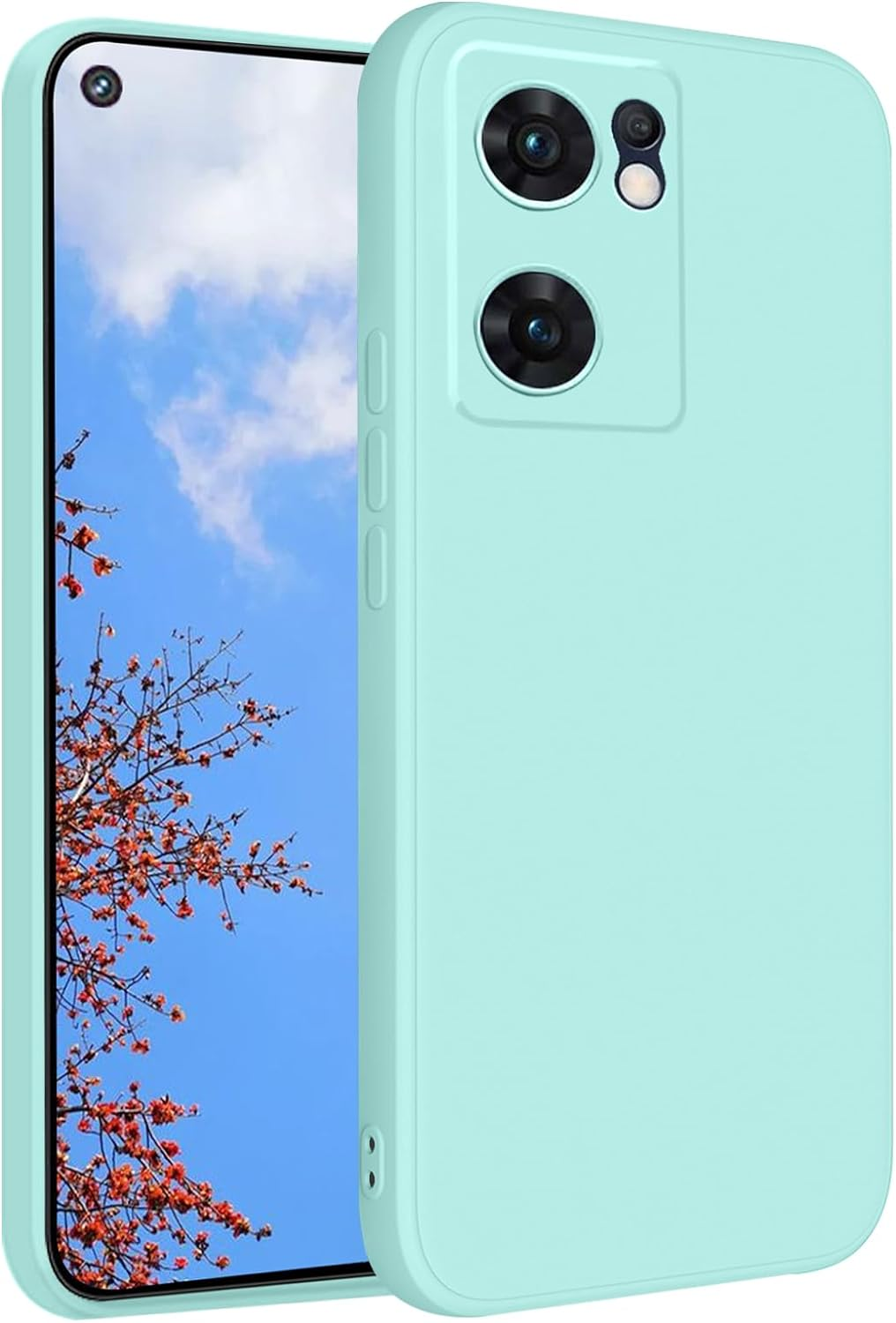 For OPPO A98 A17 A78 A38 A58 Reno 10 5G Case Rugged Shockproof Silicone Cover