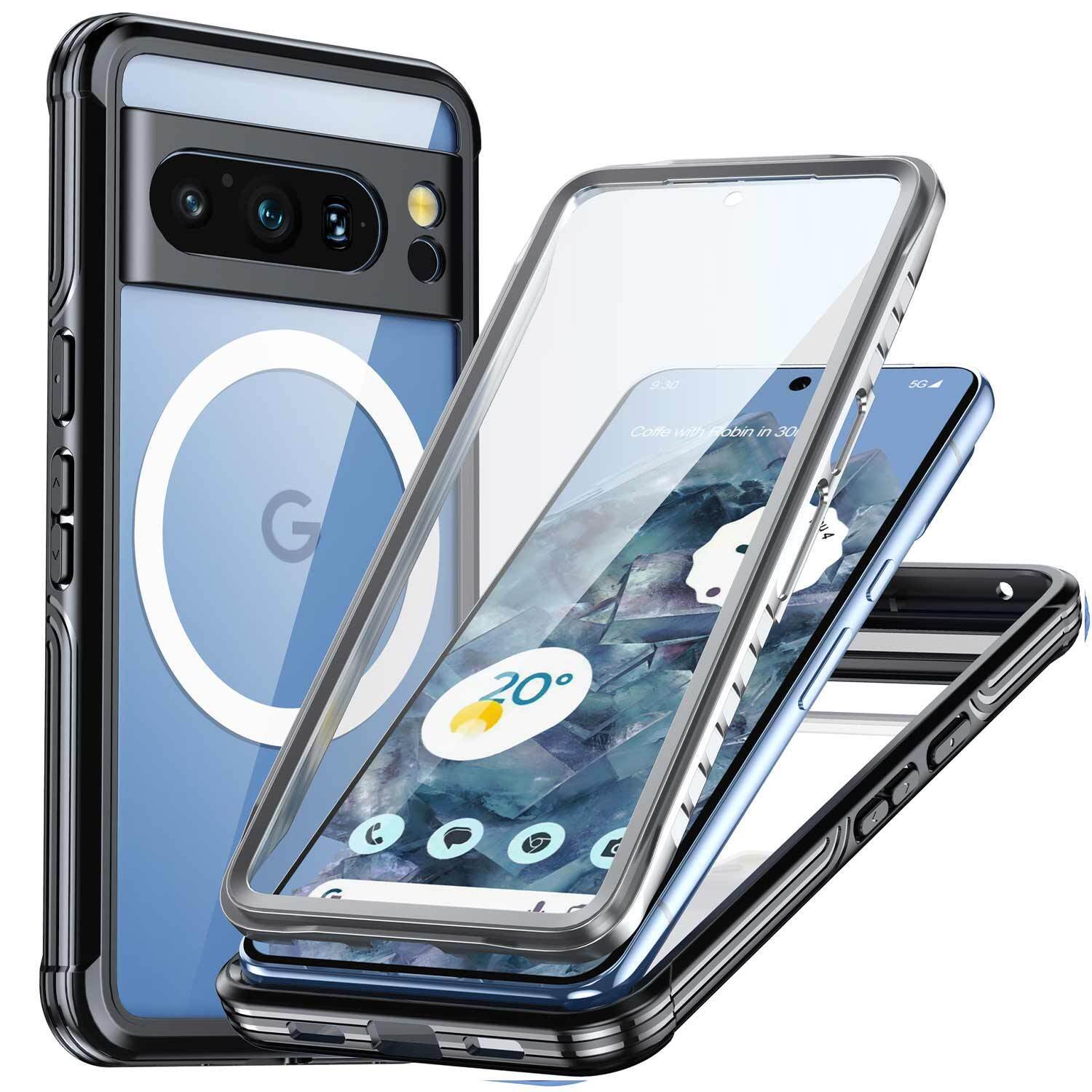For Google Pixel 10 /10 Pro/10 Pro XL Magsafe Heavy Duty Shockproof 360 Full Body Case