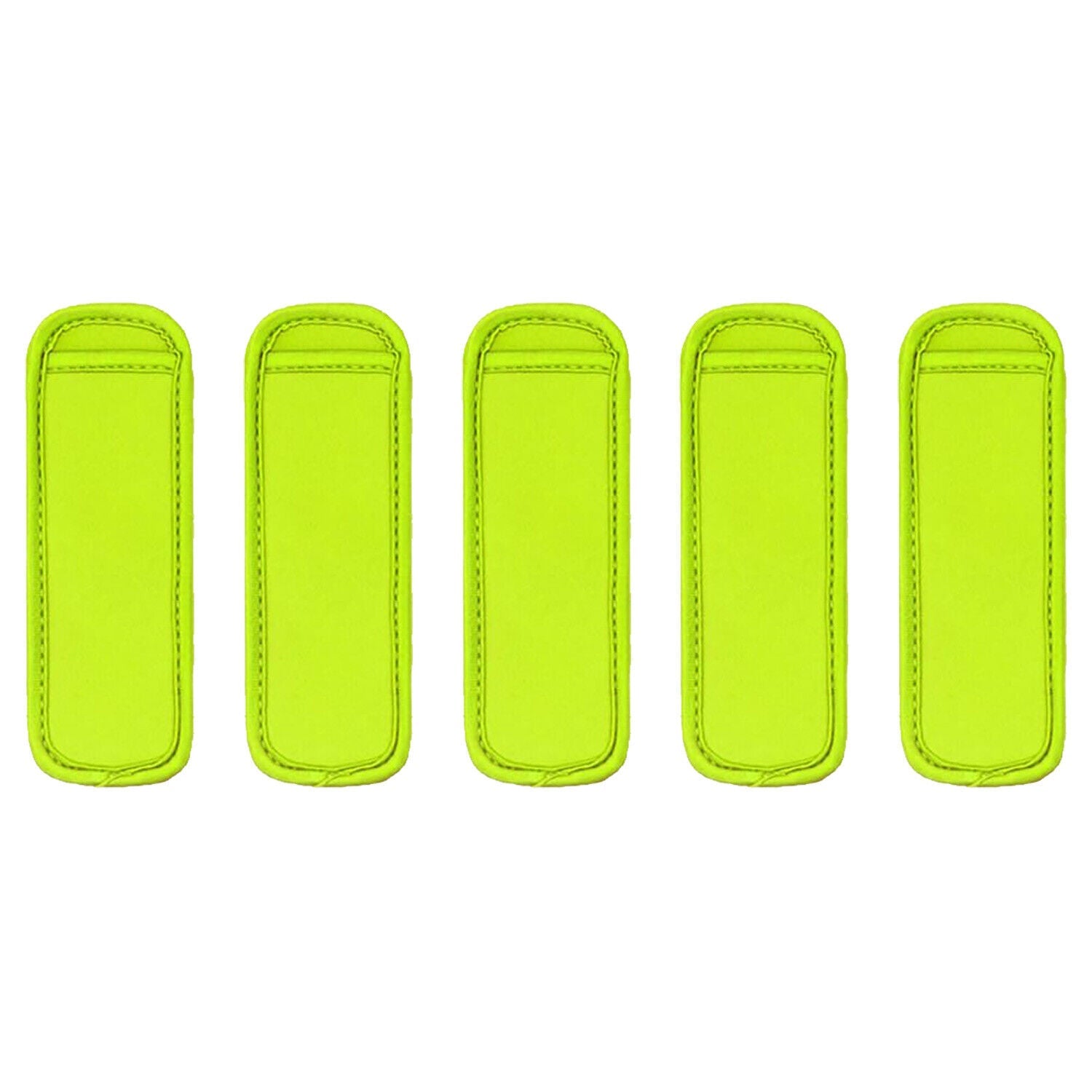 5PCS Colorful Ice Sleeves Freezer Reusable Summer Icy Block Lolly Cream Holder