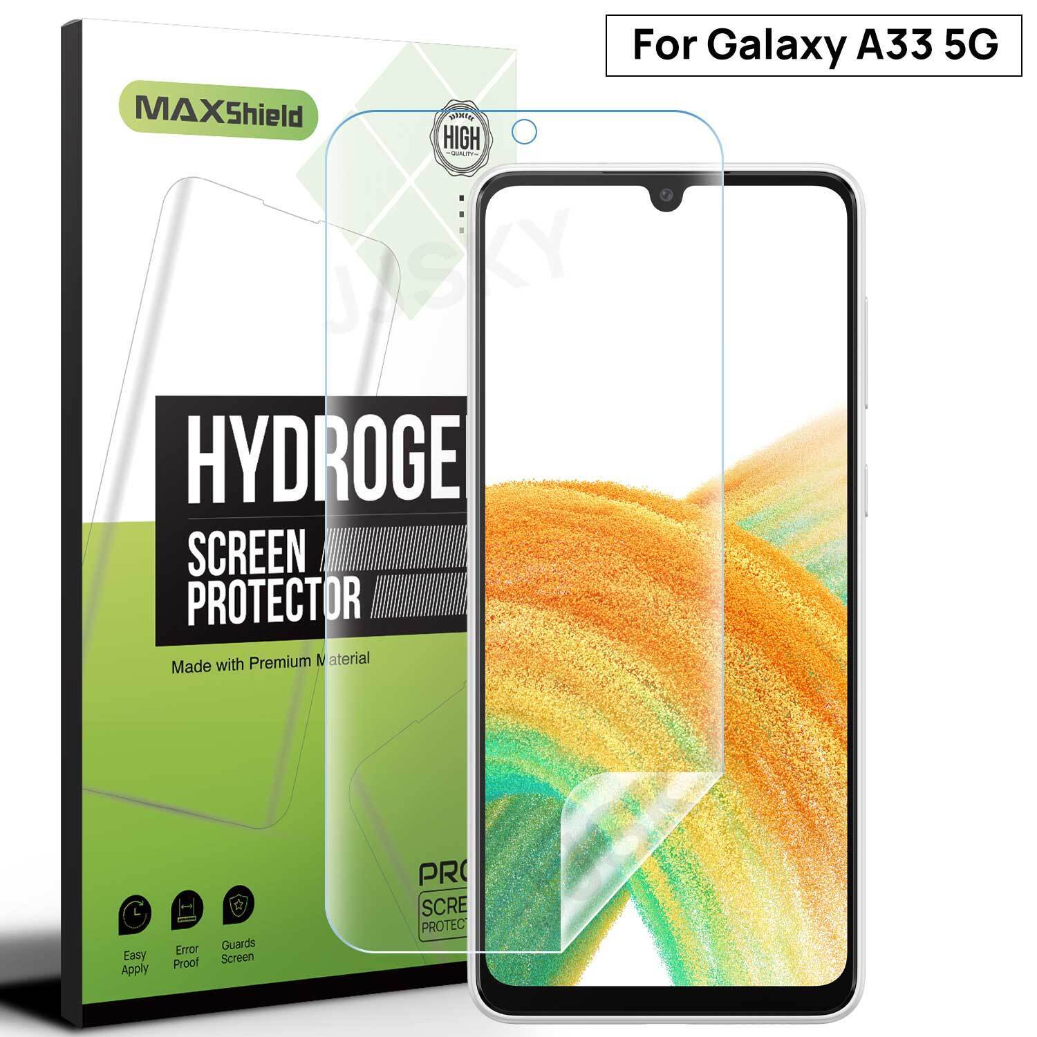 3X For Samsung Galaxy A14 A54 A34 A55 A05S A35 A15 5G Hydrogel Screen Protector