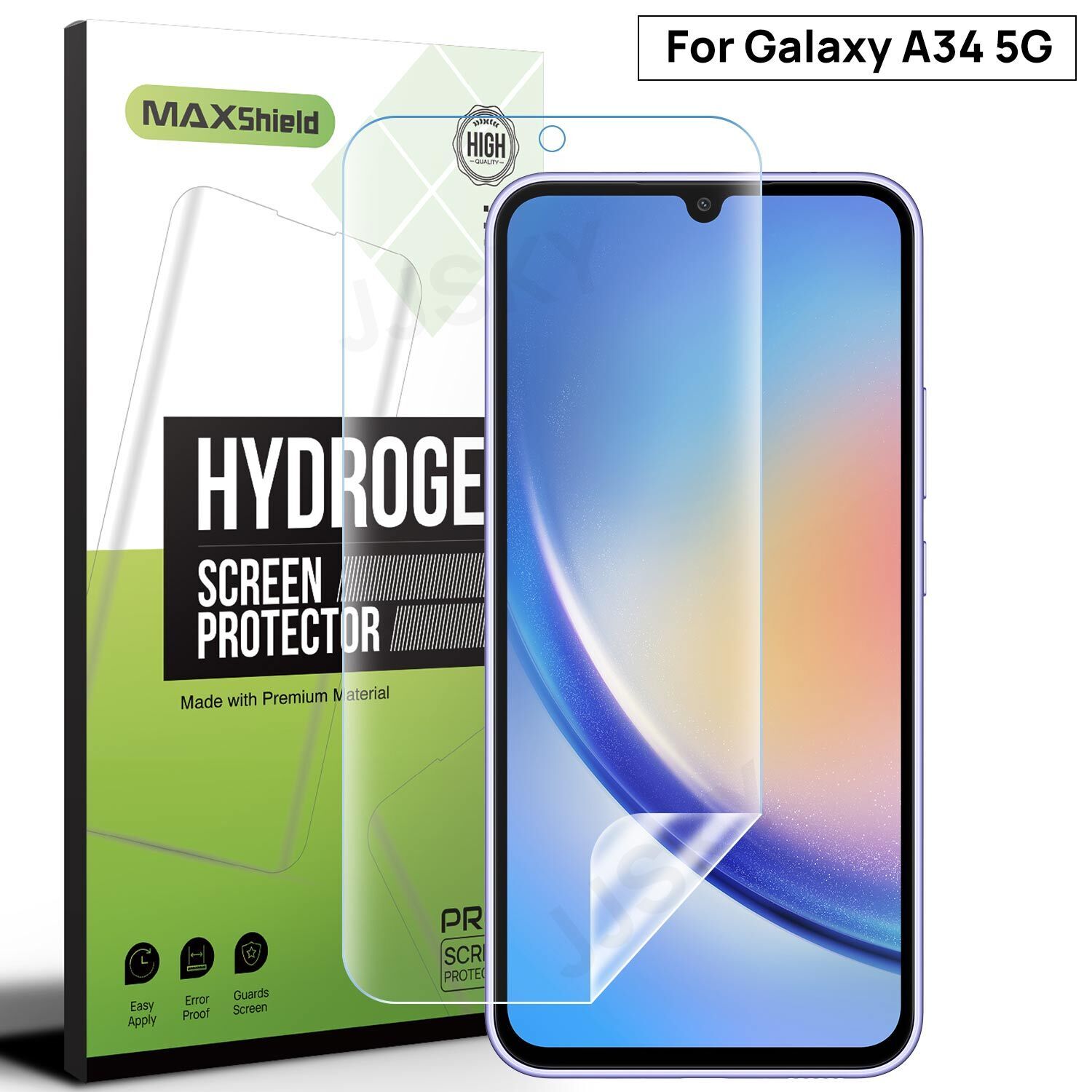 3X For Samsung Galaxy A14 A54 A34 A55 A05S A35 A15 5G Hydrogel Screen Protector
