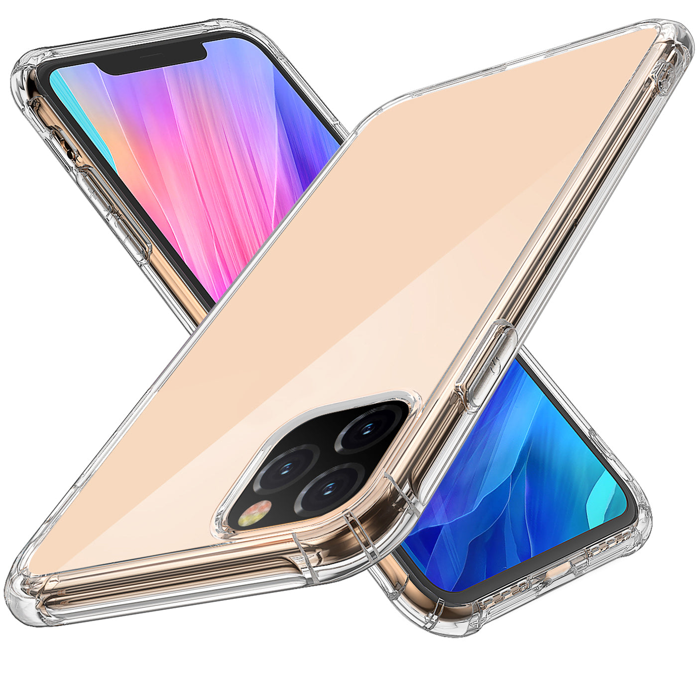 iPhone XI 11 Pro Max Case Clear Heavy Duty 2019 Shockproof TPU Bumper Cover