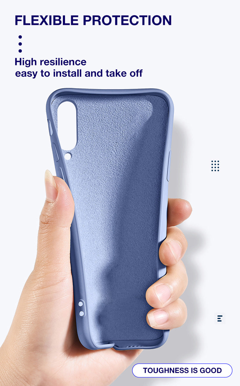 Samsung Galaxy A20 Case Premium Flexible Soft Anti Slip Bumper Cover