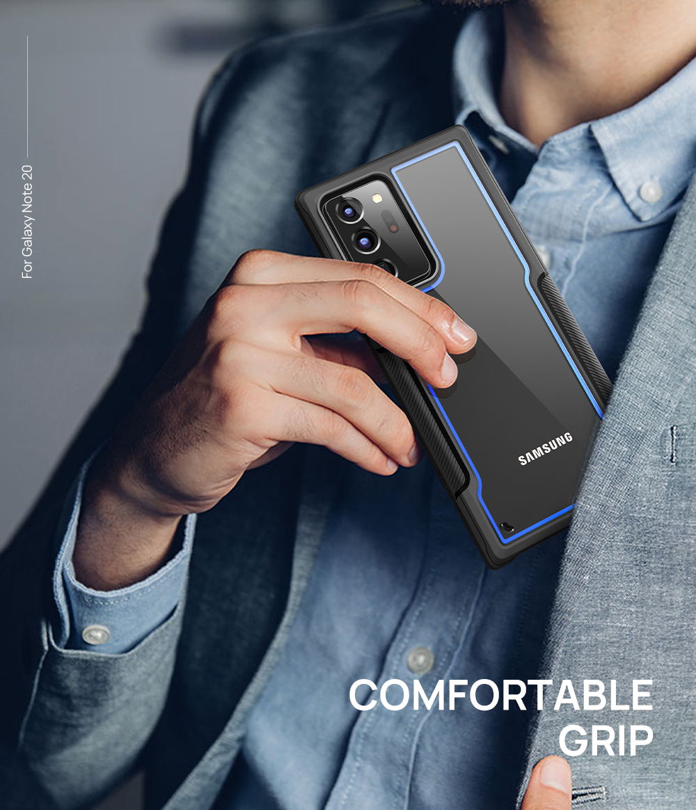 For Samsung Galaxy Note 20 Ultra Case Heavy Duty Shockproof Slim Clear Cover