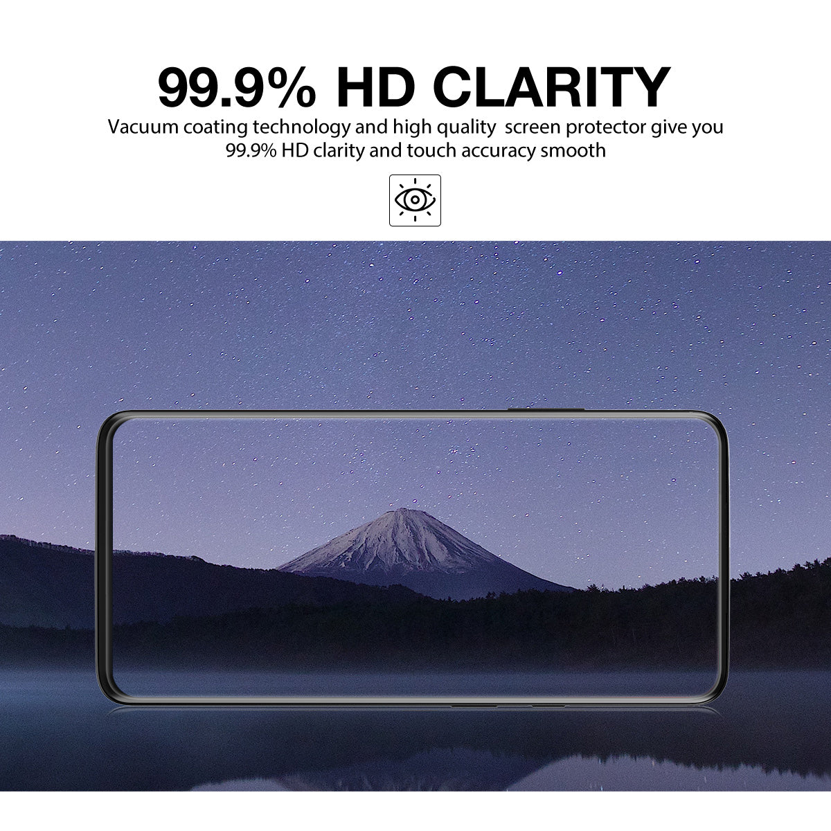 OnePlus 7 Pro Screen Protector, MaxShield HD Aqua Crystal for OnePlus 7 Pro