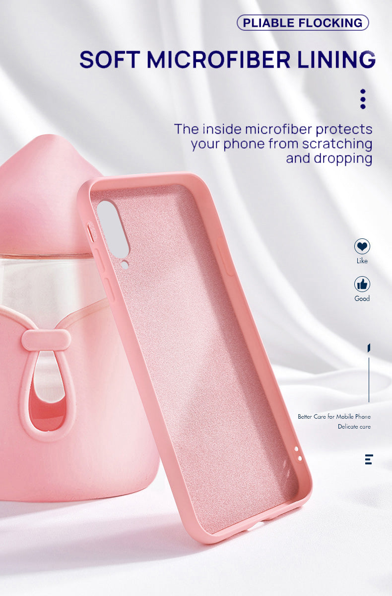 Samsung Galaxy A20 Case Premium Flexible Soft Anti Slip Bumper Cover