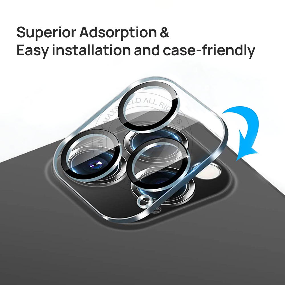 For iPhone 12 Pro  MAXSHIELD Camera Lens Tempered Glass Screen Protector 1PCS