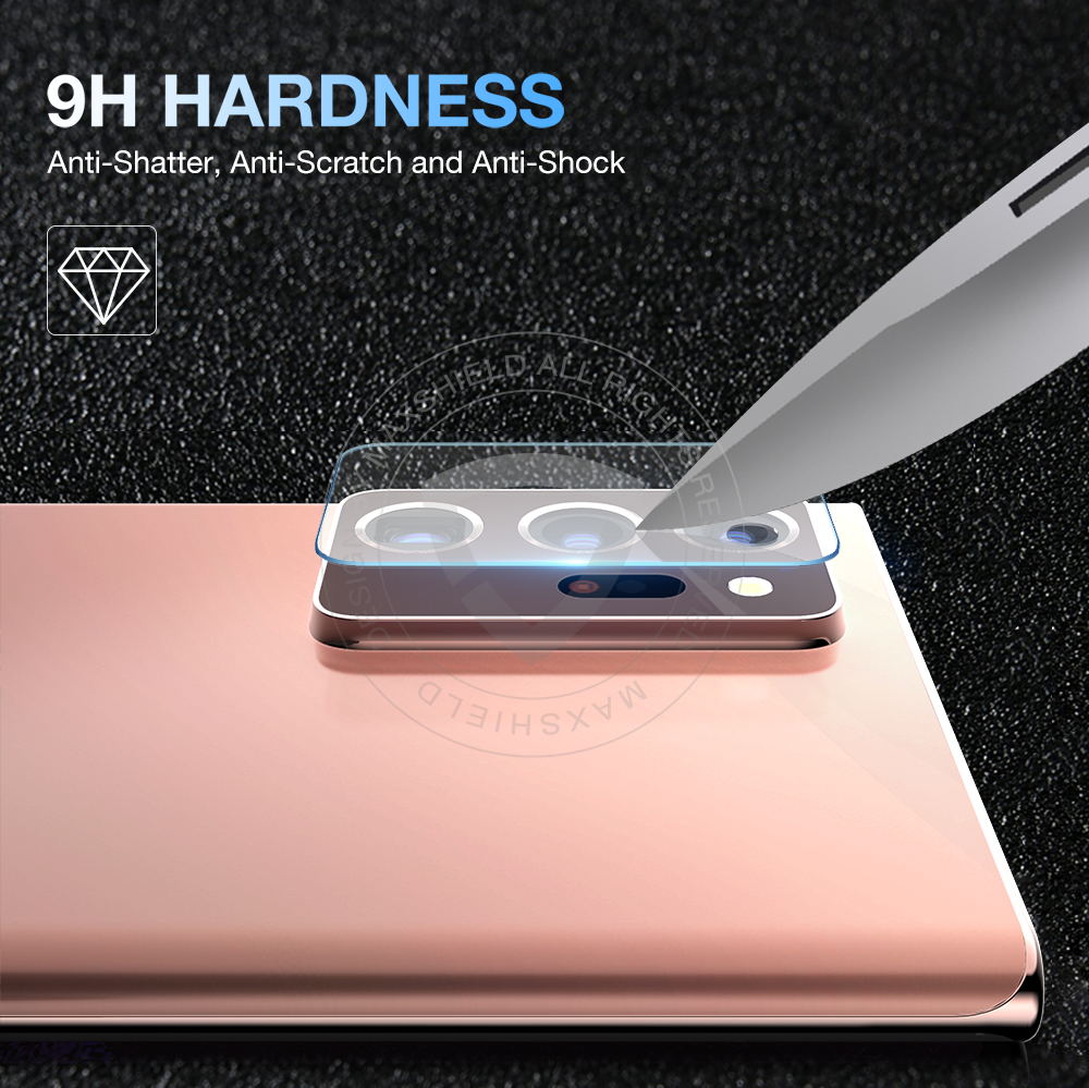 For Galaxy Note 20/Ultra 4G 5G MAXSHIELD Camera Lens Tempered Glass Protector