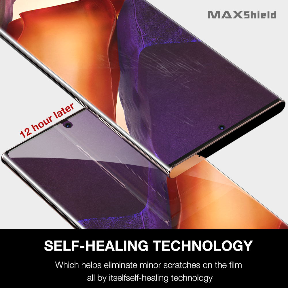 2X GALAXY NOTE 20 4G 5G MAXSHIELD Hydrogel Film Screen Protector