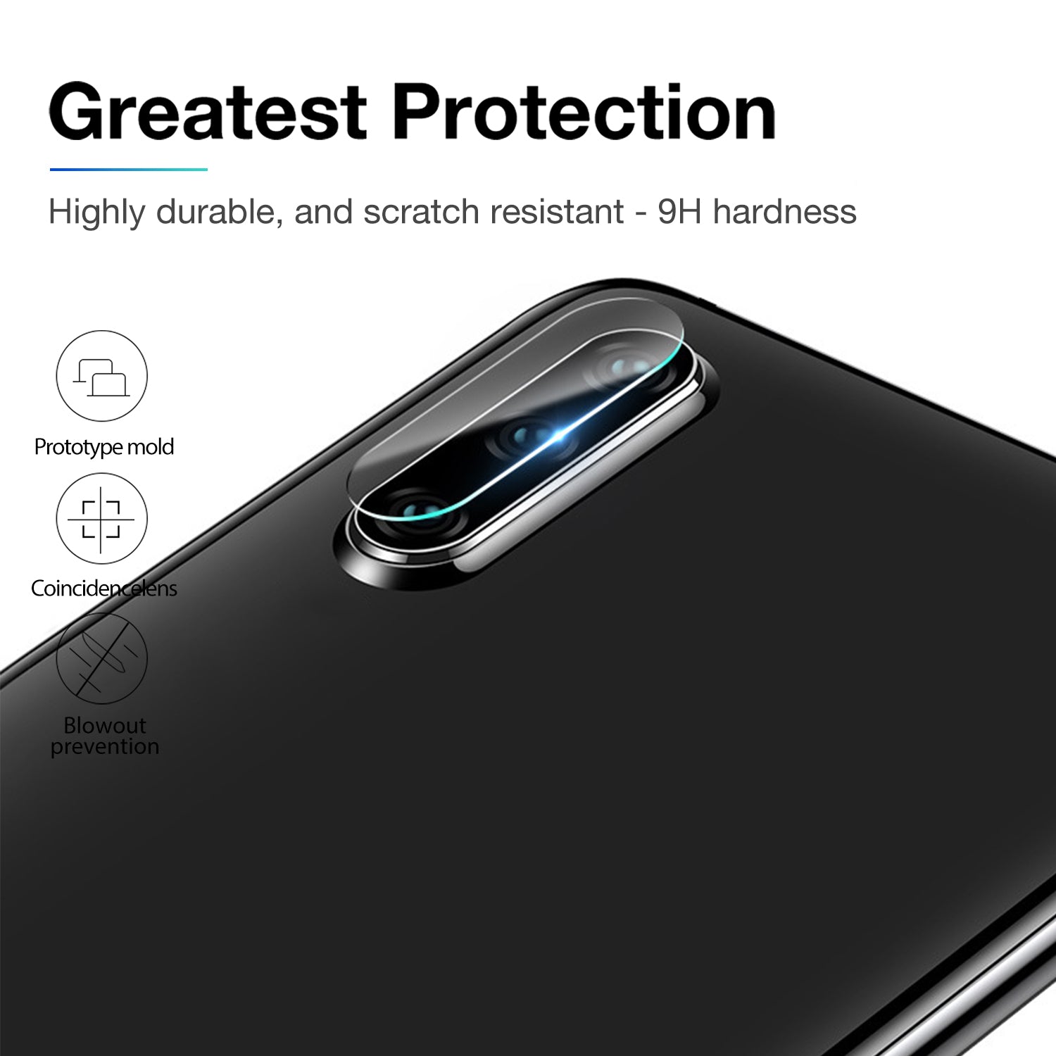 Maxshield 9H Back Camera Tempered Glass Screen Protector for HUAWEI P30