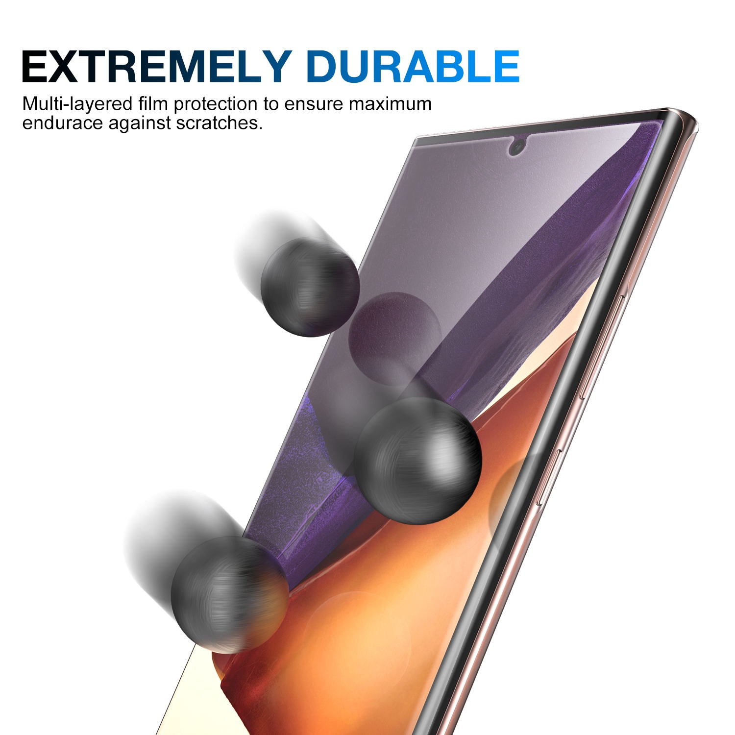 2X GALAXY NOTE 20 Ultra 4G 5G MAXSHIELD Hydrogel Film Screen Protector