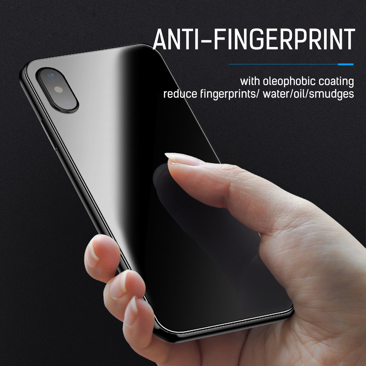 MAXSHIELD FULL TEMPERED GLASS SCREEN PROTECTOR FOR APPLE IPHONE X