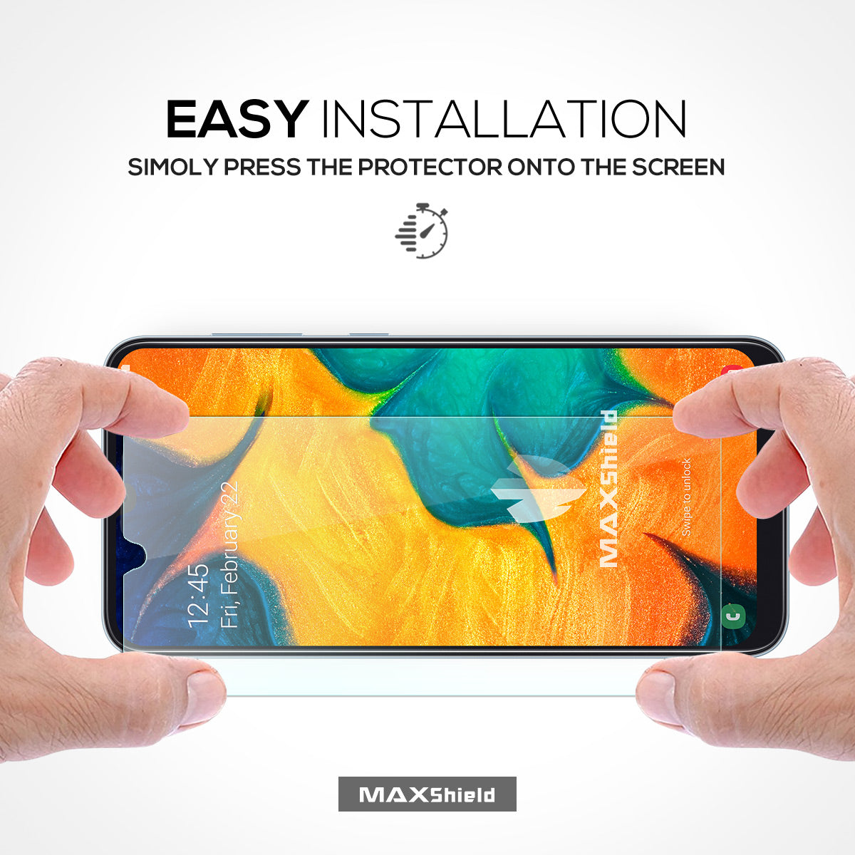 Samsung Galaxy A30 Tempered Glass Screen Protector