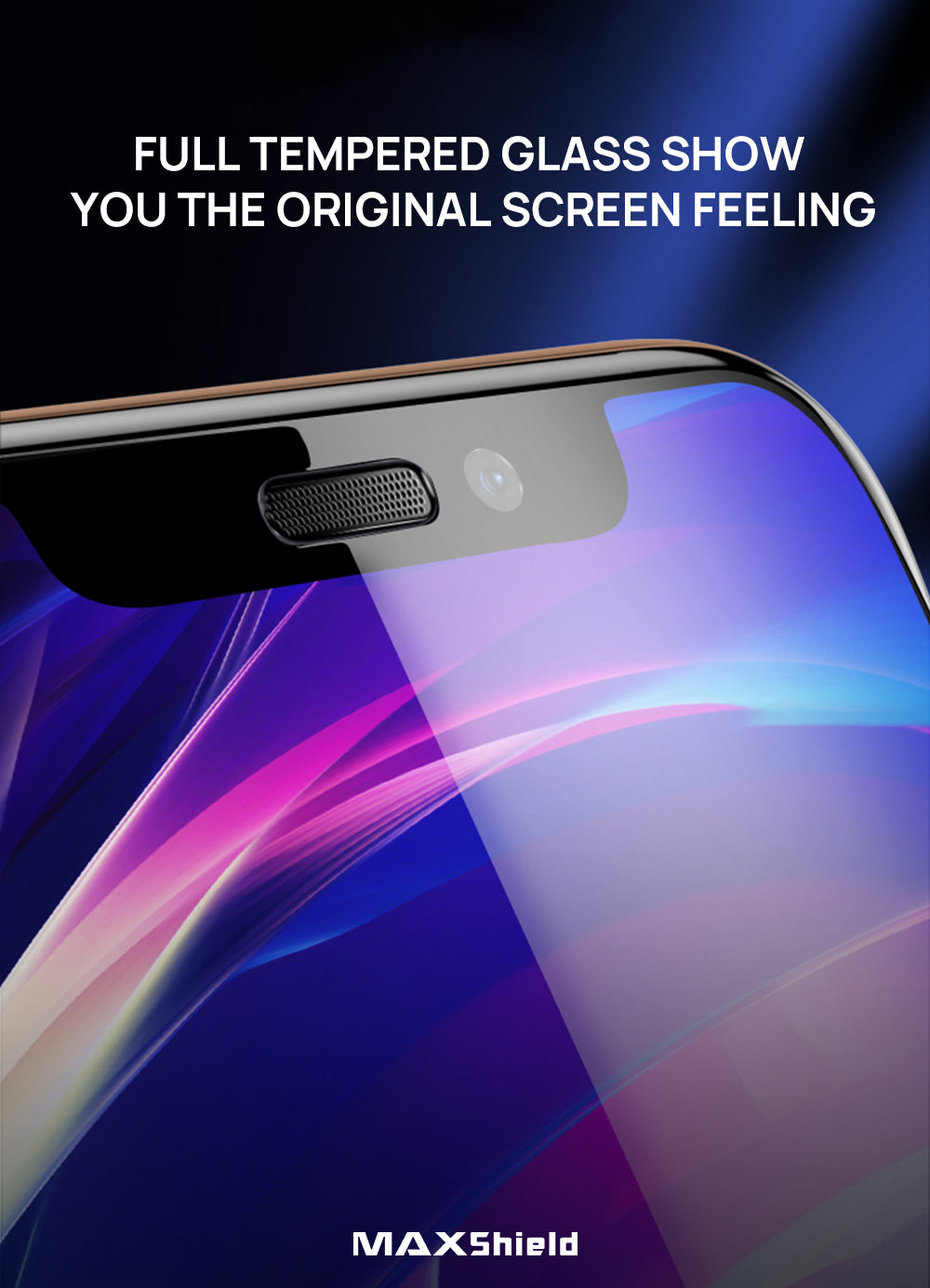 iPhone XR Full Coverage Tempered Glass Screen Protector