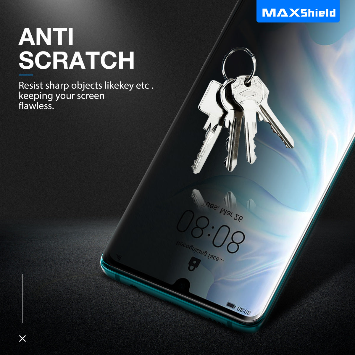 Anti Spy Privacy Film CaseFriendly Screen Protector For Huawei P30