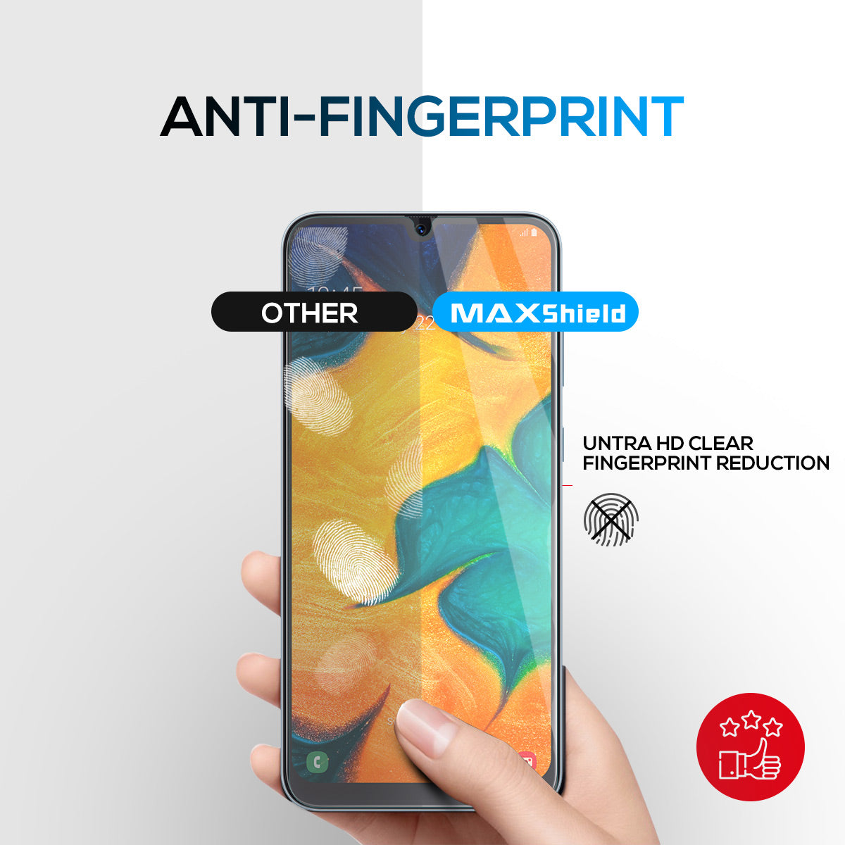 Samsung Galaxy A30 Tempered Glass Screen Protector