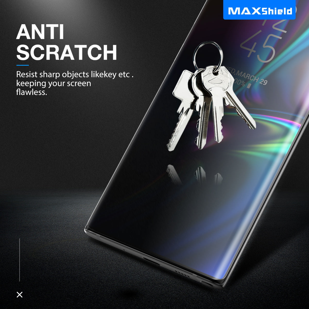 Anti Spy Privacy Film CaseFriendly Screen Protector For Galaxy Note 10 Plus