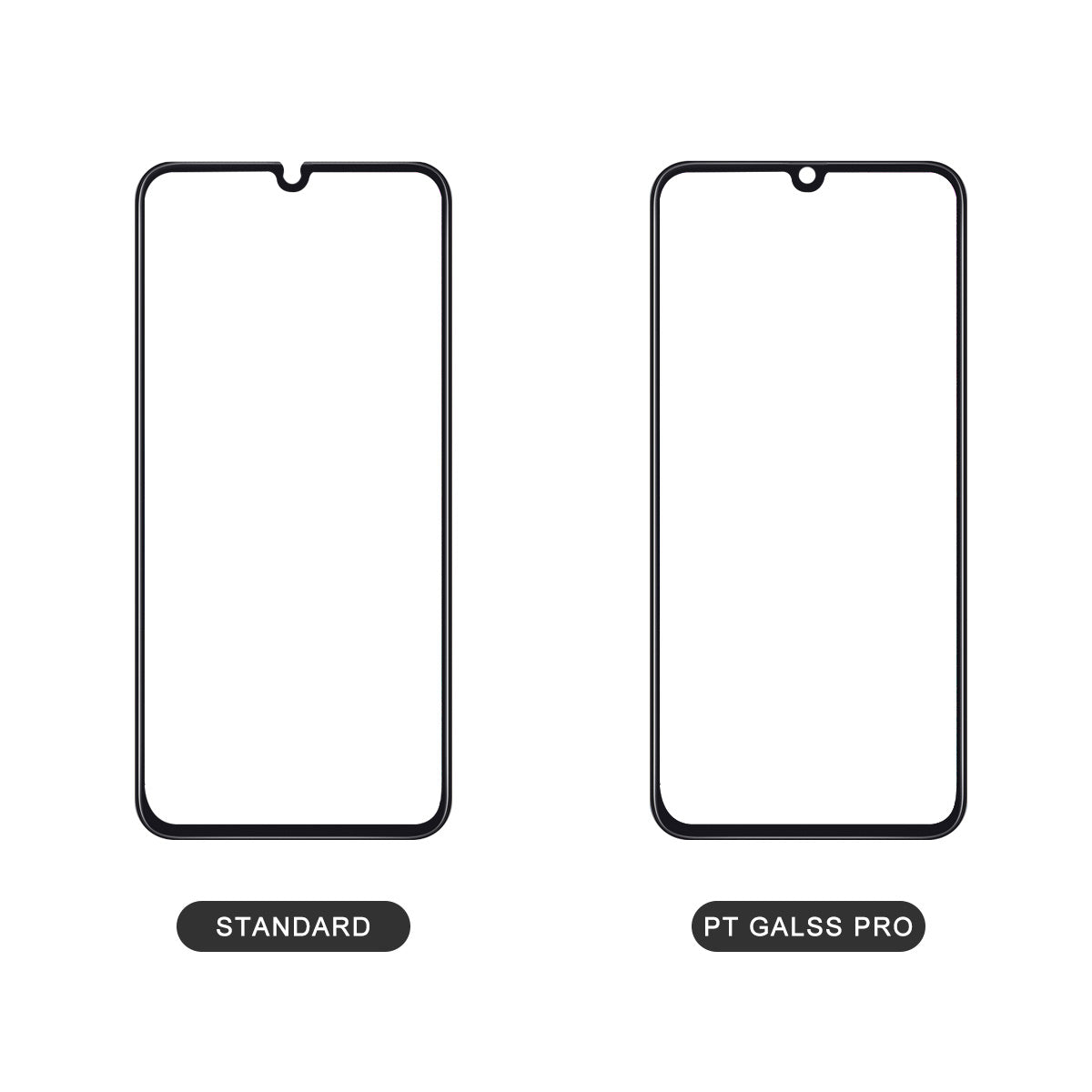 Samsung Galaxy A50 Full Coverage Tempered Glass Film HD Screen Protector