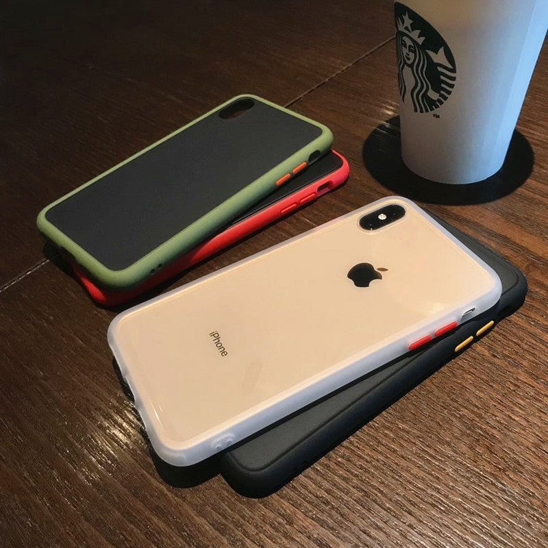 iPhone XS MAX Bumper Case Clear Hard Shockproof Slim Hybrid Cover