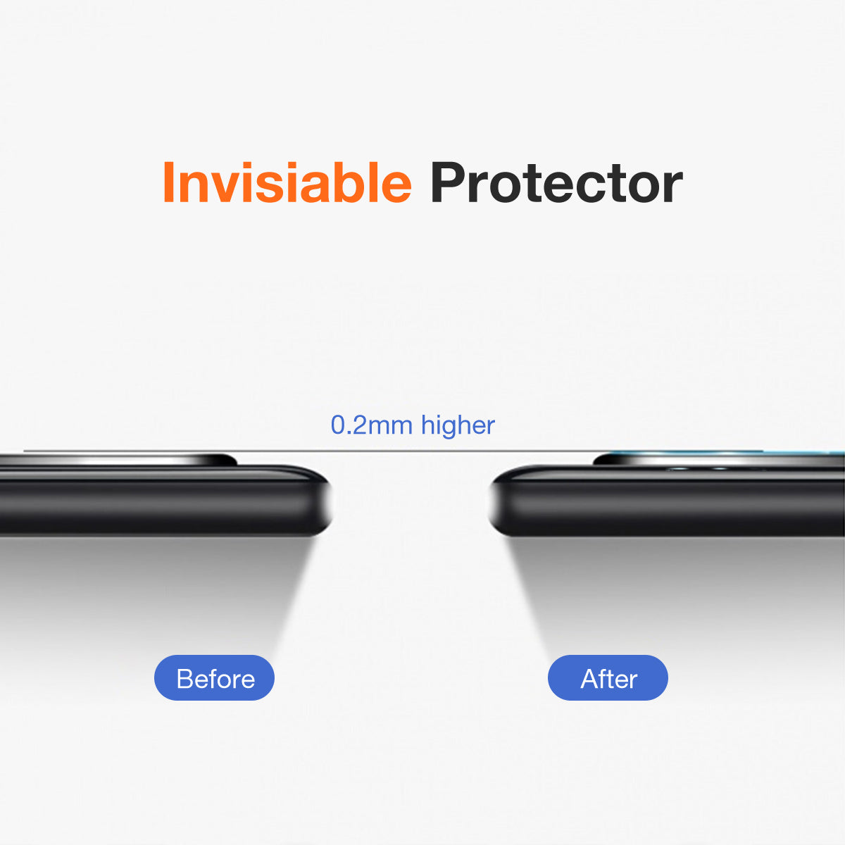 Maxshield 9H Back Camera Tempered Glass Screen Protector for Oneplus 7 Pro