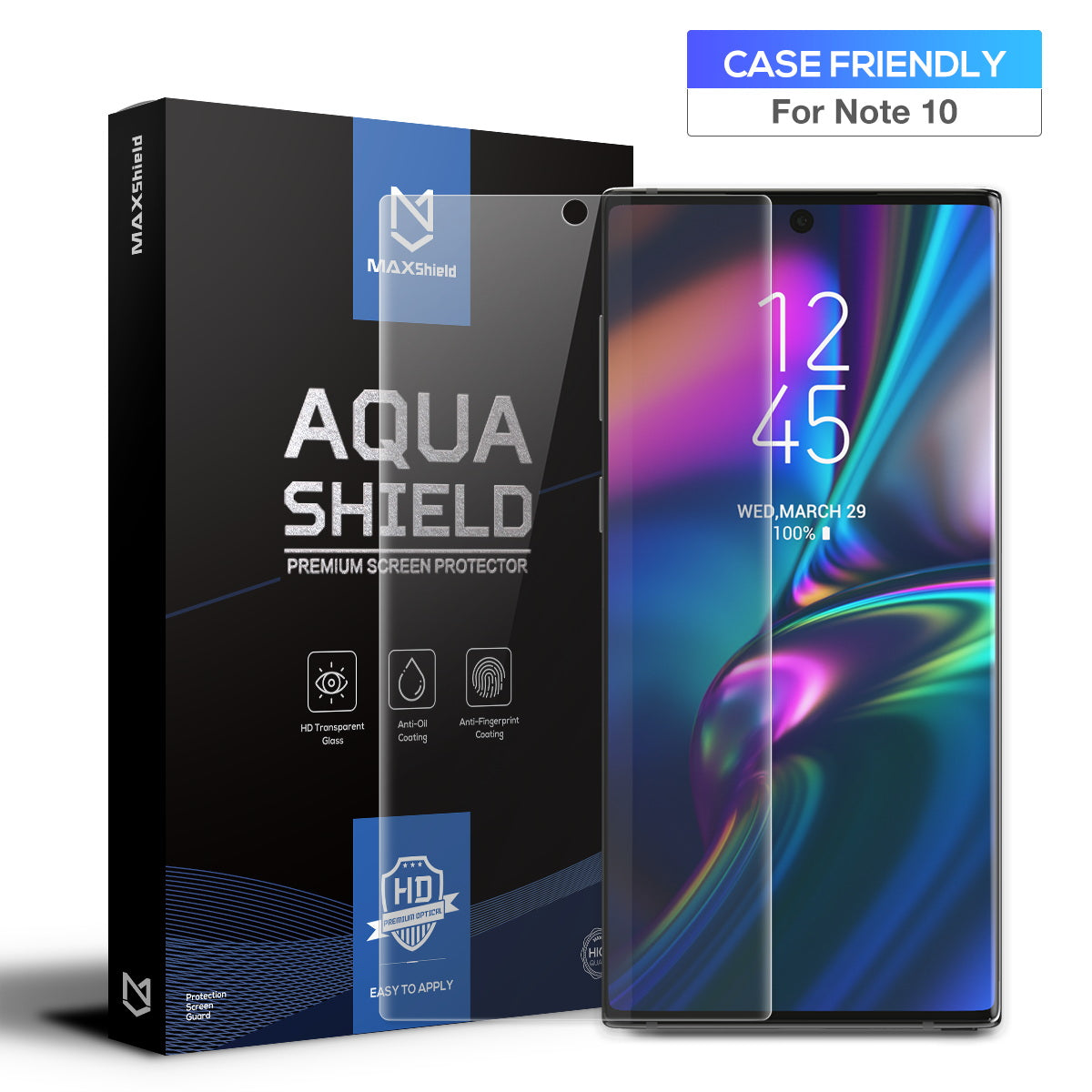 Anti Spy Privacy Film CaseFriendly Screen Protector For Galaxy Note 10 Plus