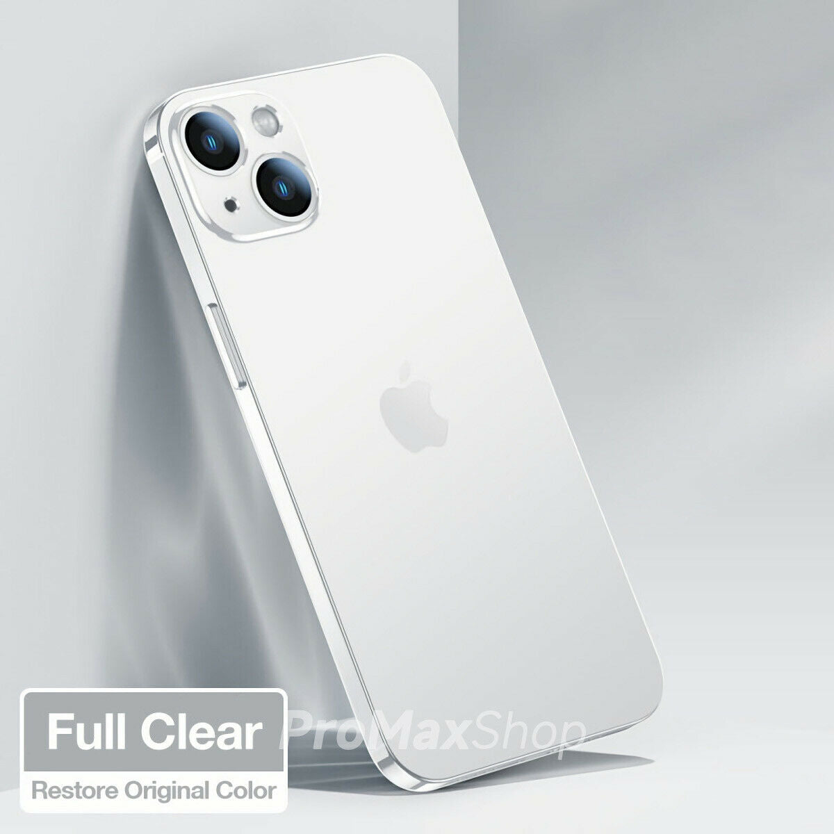 For iPhone 13 Pro Max Case 360° Shockproof Metal Plating Full Cover Protector