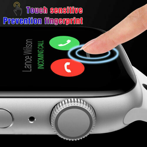 2X MAXSHIELD For Apple Watch Series 7 45/41mm Glass Full Cover Screen Protector