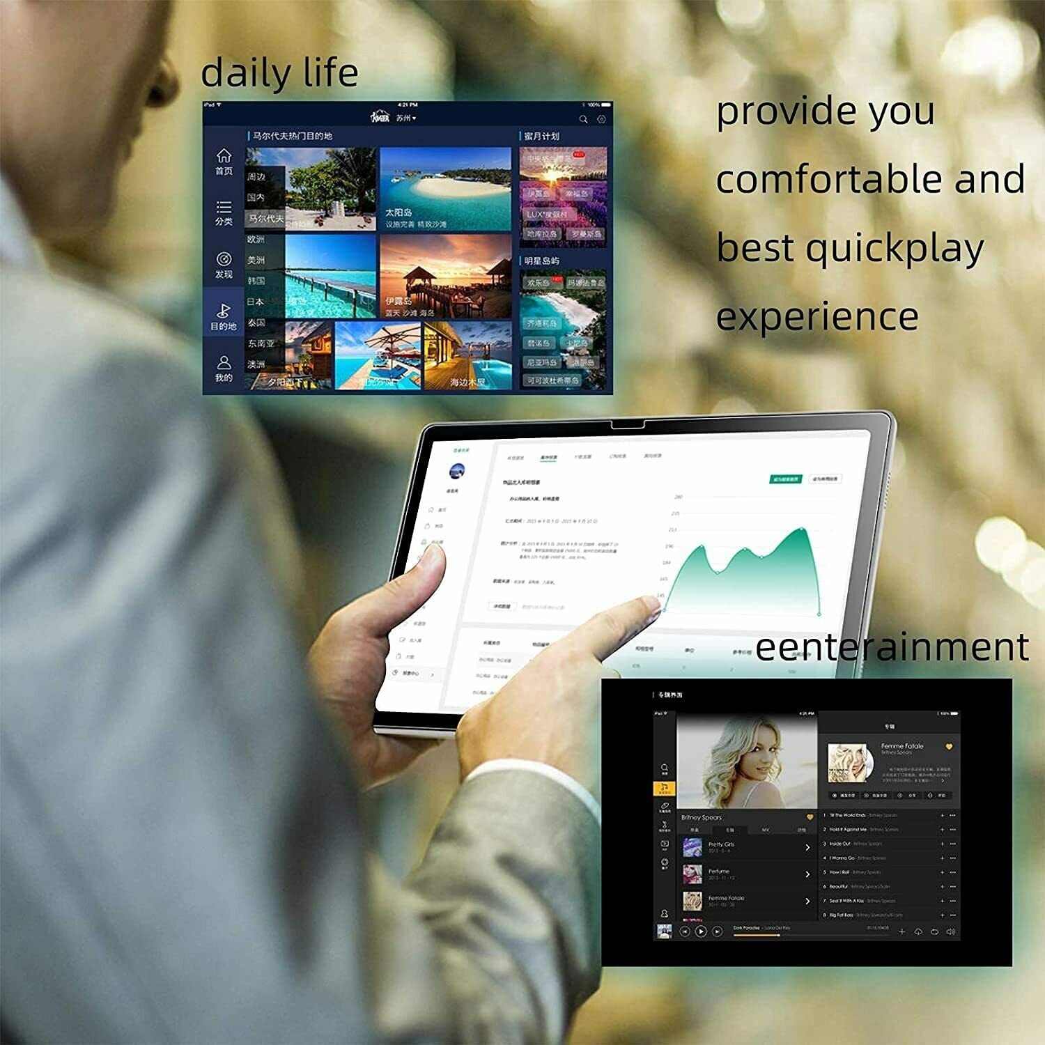 3X For Apple iPad Mini 6" 9th 10.2" Air 4 2021 Blue Light Screen Protector Flim