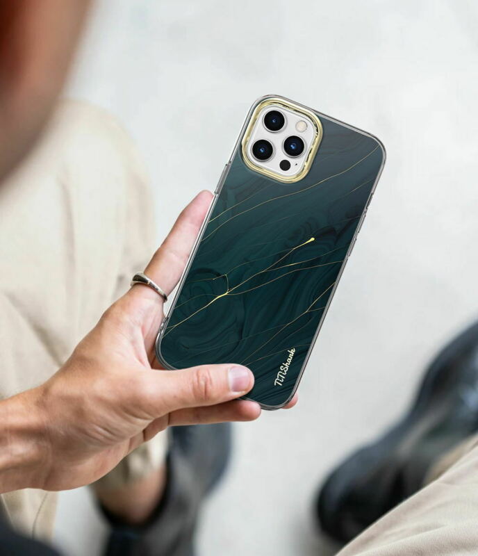 For Apple iPhone 12 Pro 6.1" Case Clear Slim Stylish Marble Shockproof Cover