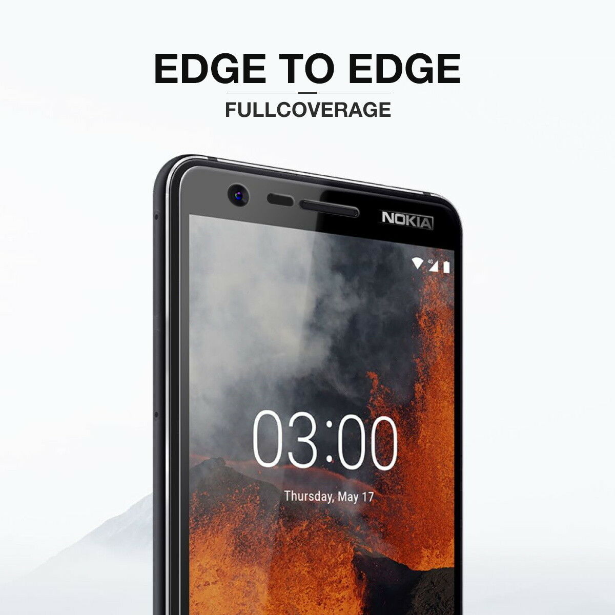 For Nokia 2.2 Full Coverage Tempered Glass Screen Protector