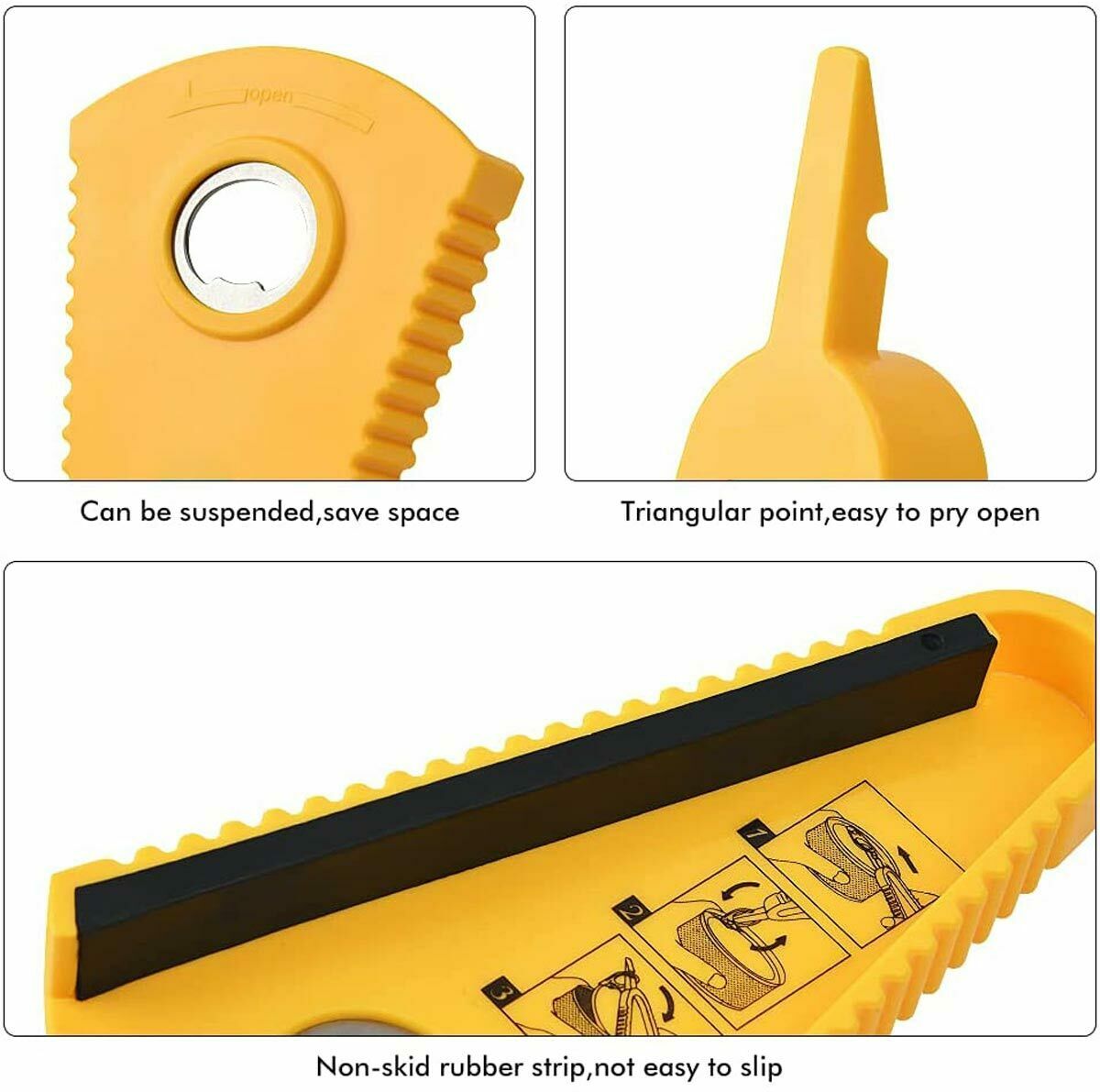 Jar Opener Multi Size Bottle Adjustable Size Lids Twister Home Kitchen Beer Cap