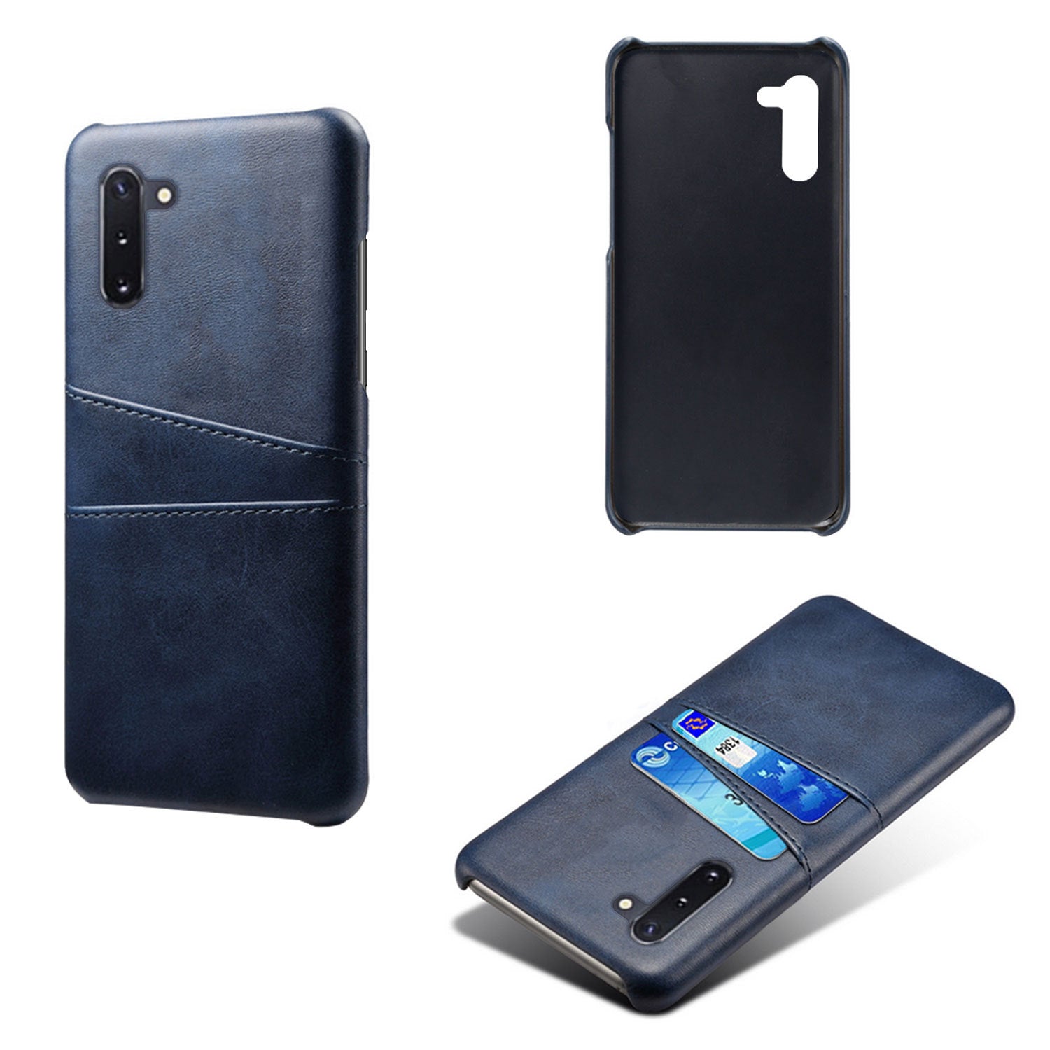 For Samsung Galaxy Note 10 Plus Leather Cards Wallet Case Cover
