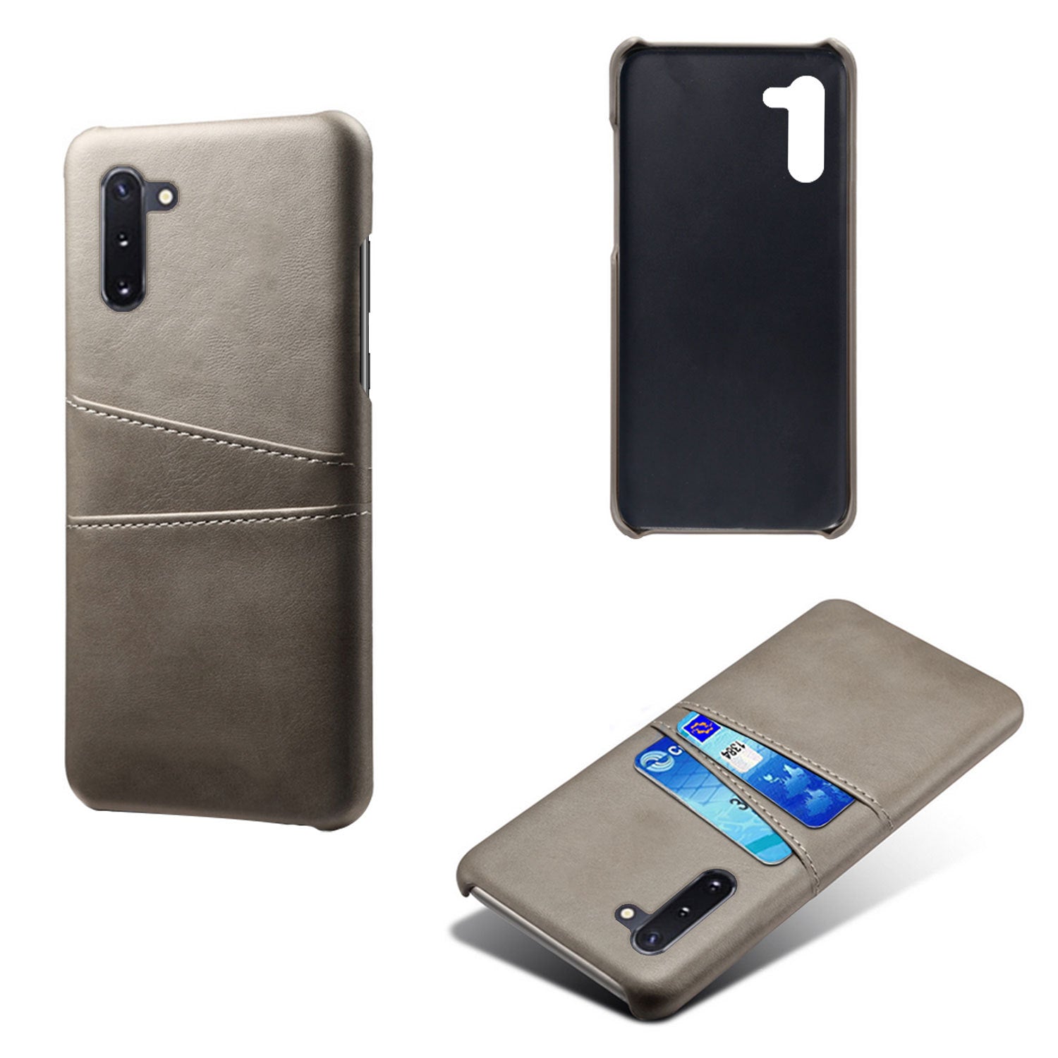 For Samsung Galaxy Note 10 Plus Leather Cards Wallet Case Cover