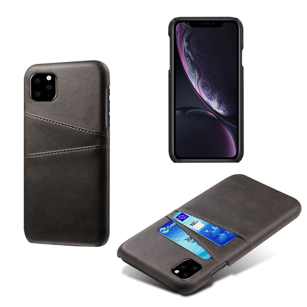 iPhone XI 11 Pro Max Wallet Case Leather Slim Layered Card Slot Cover
