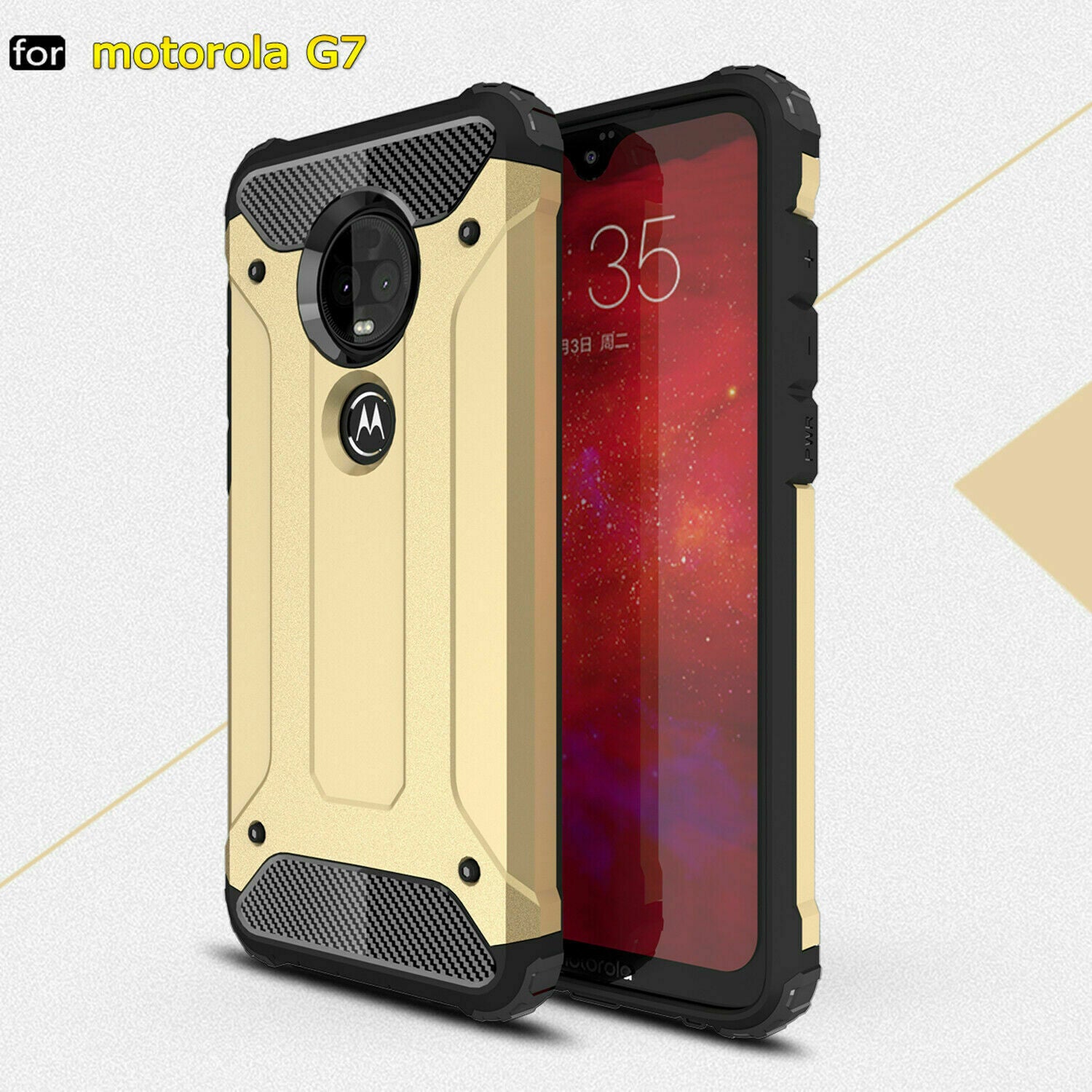 Motorola Moto G5s Case, Rugged Heavy Duty Case Cover