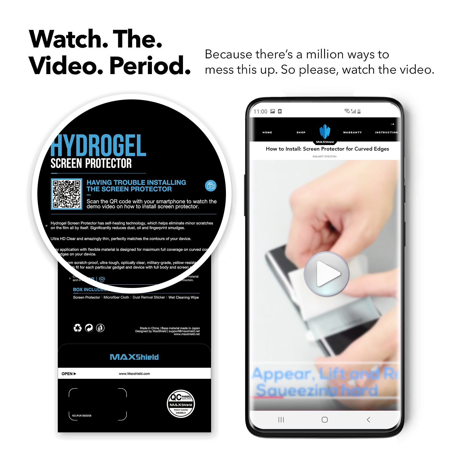 GALAXY NOTE 10 Plus 5G MAXSHIELD HYDROGEL AQUA FLEXIBLE Crystal Film Screen Protector